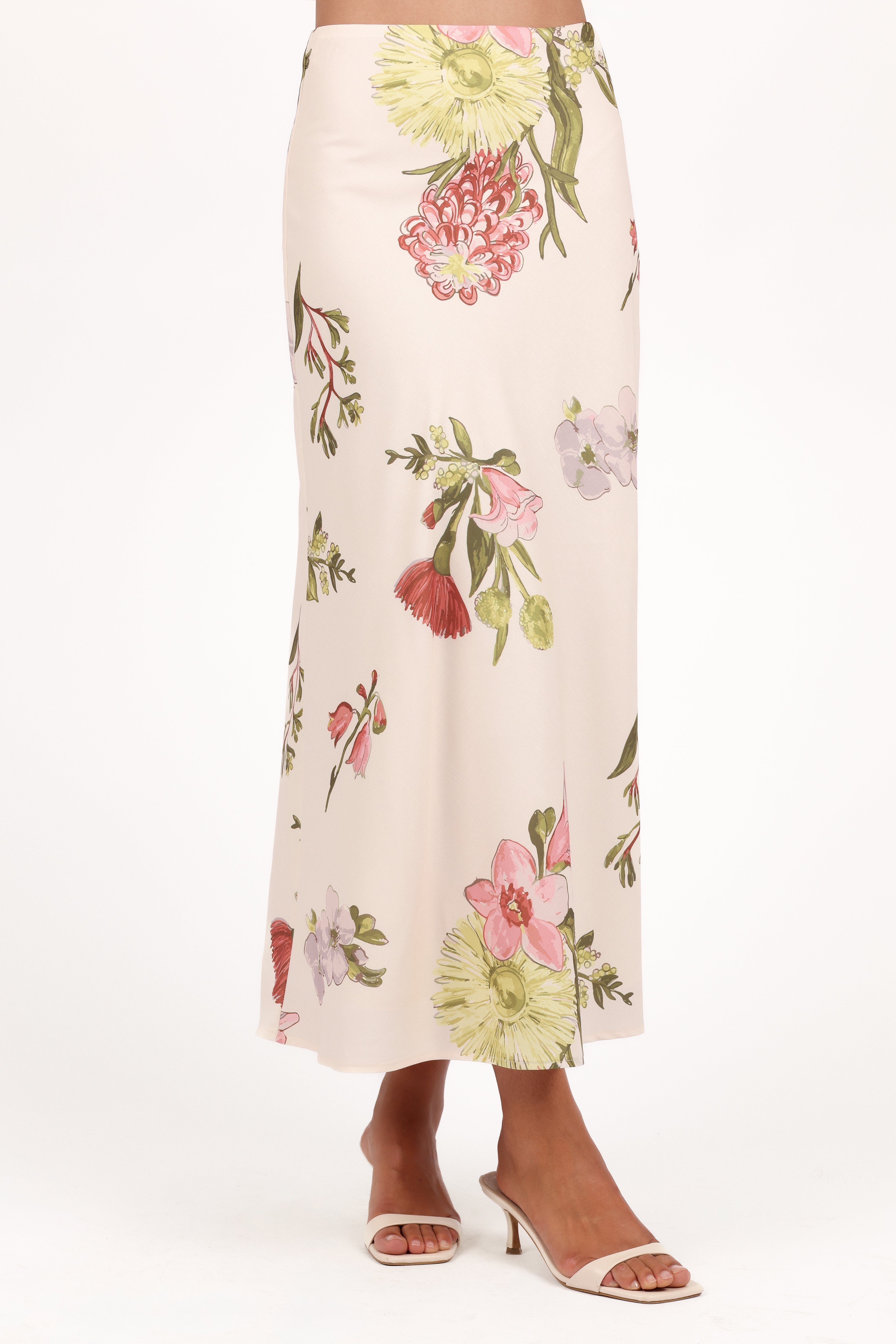 Evie Maxi Skirt - Native Flora-Aur Fashion
