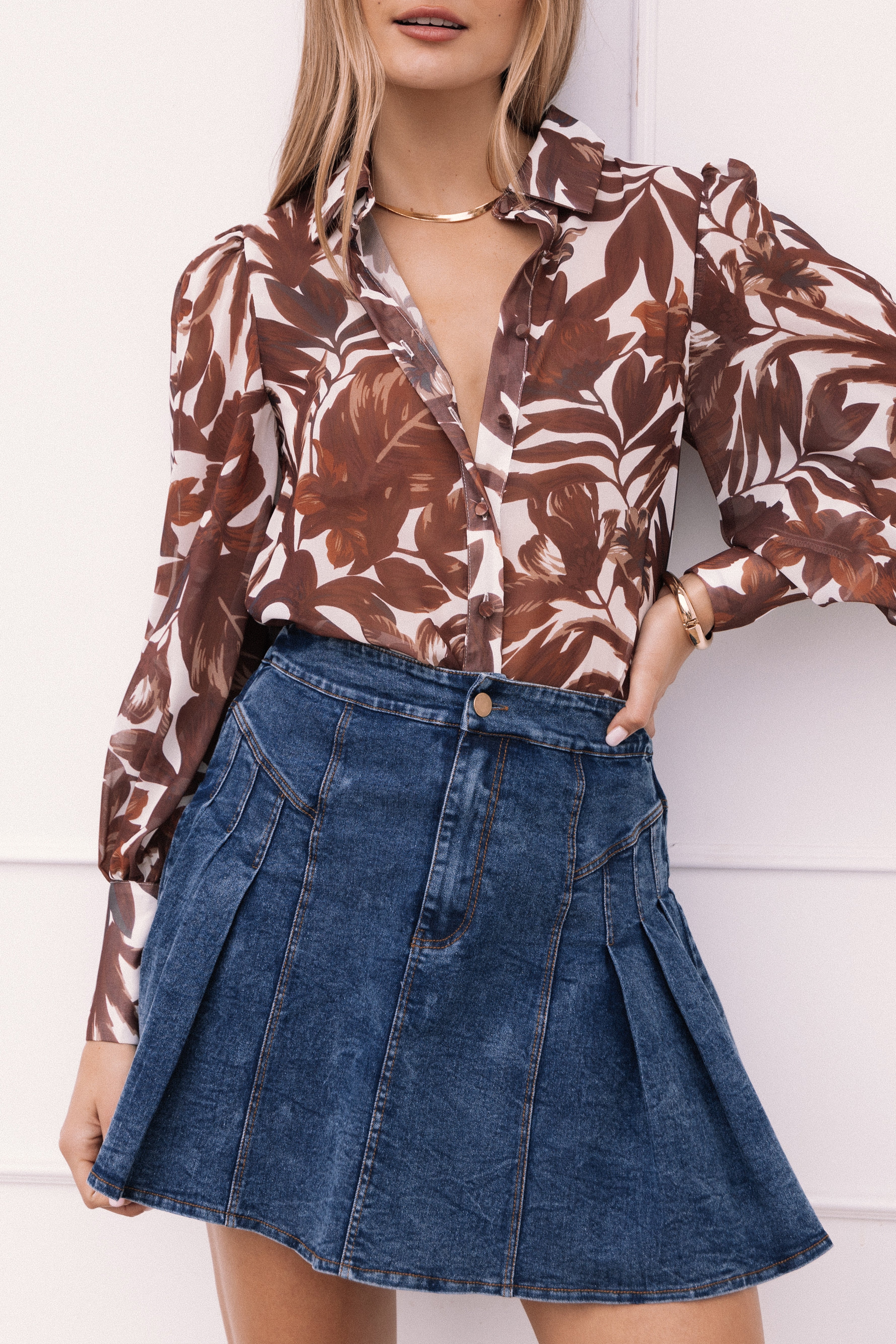 Fleetwood Blouse - Lorelei-Aur Fashion