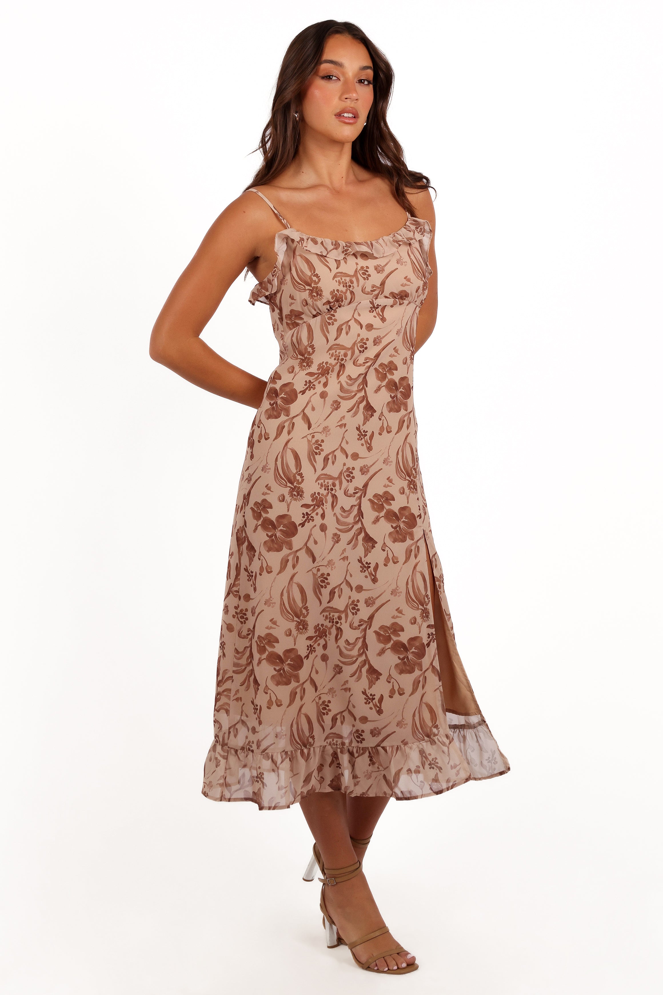 Grace Midi Dress - Wild Orchid-Aur Fashion