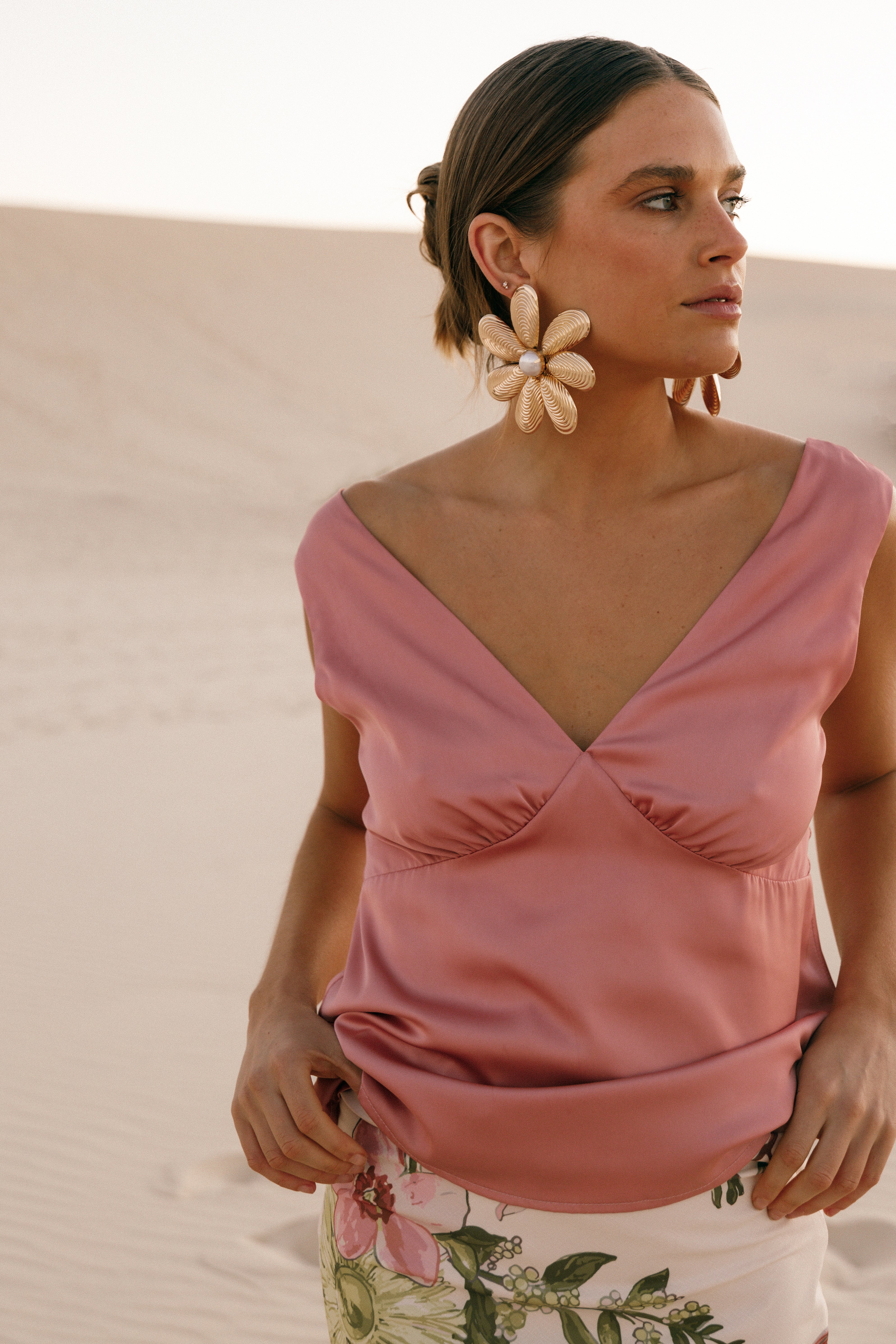 Ivy Top - Rosewood-Aur Fashion