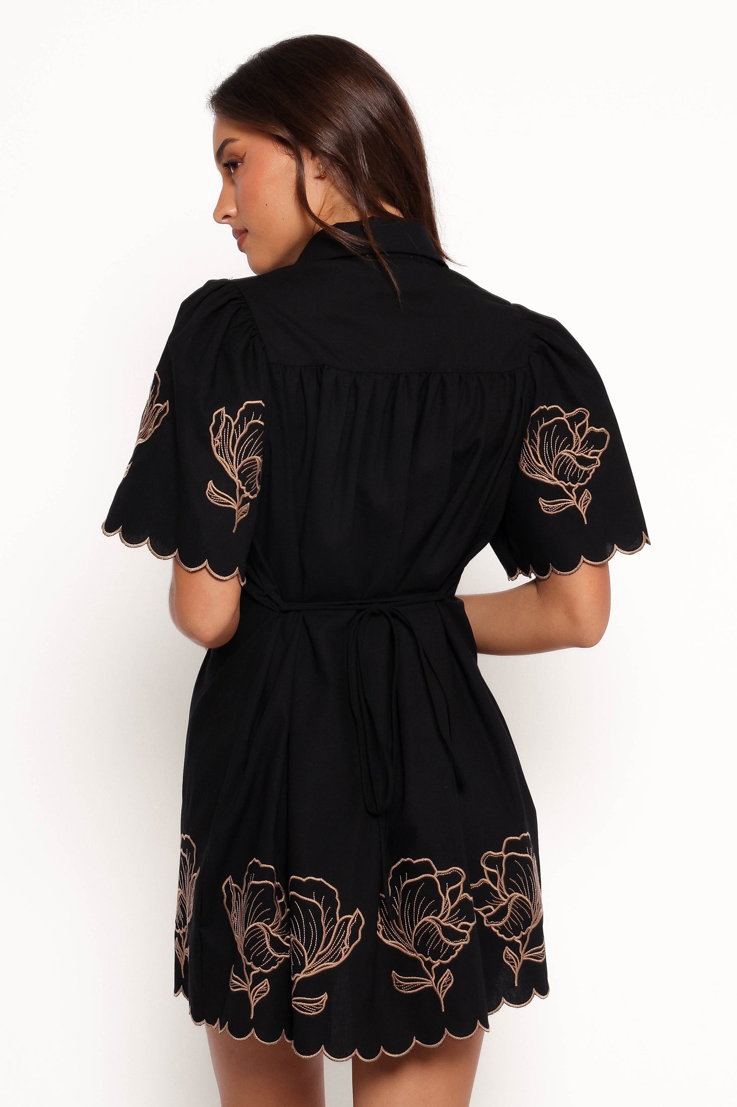 Jax Mini Dress - Black-Aur Fashion