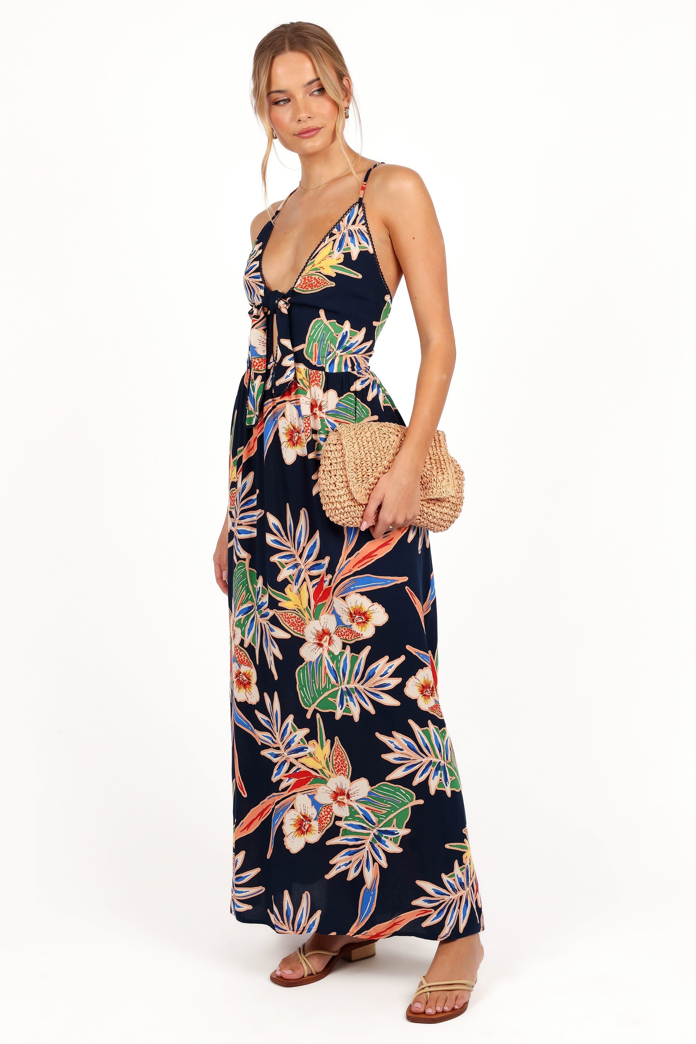 Jodie Maxi Dress - Oceana Garden-Aur Fashion
