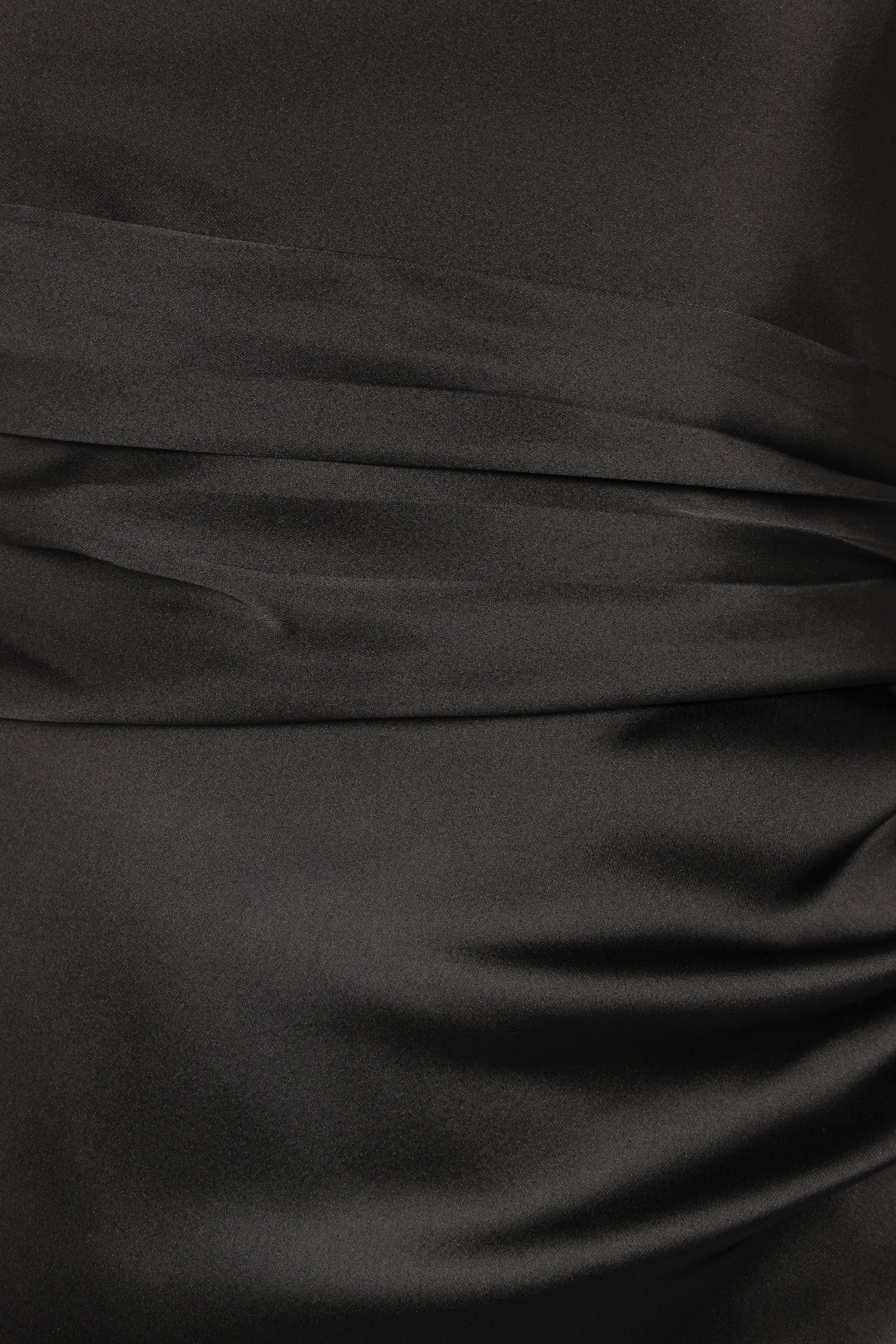 Kara Strapless Maxi Dress - Black-Aur Fashion