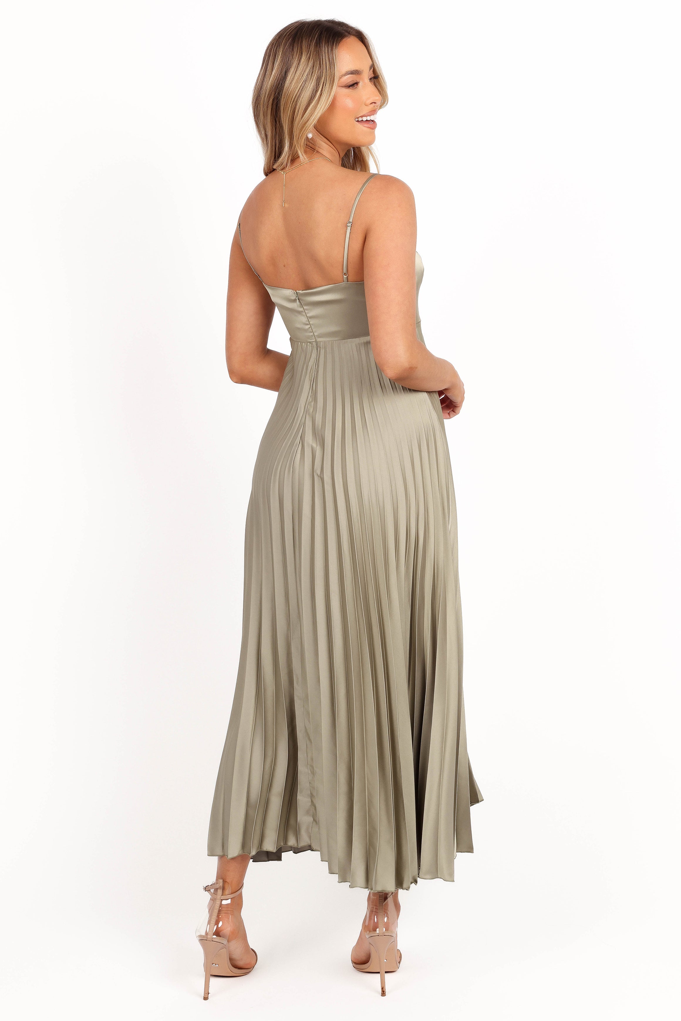 Keegan Maxi Dress - Olive-Aur Fashion