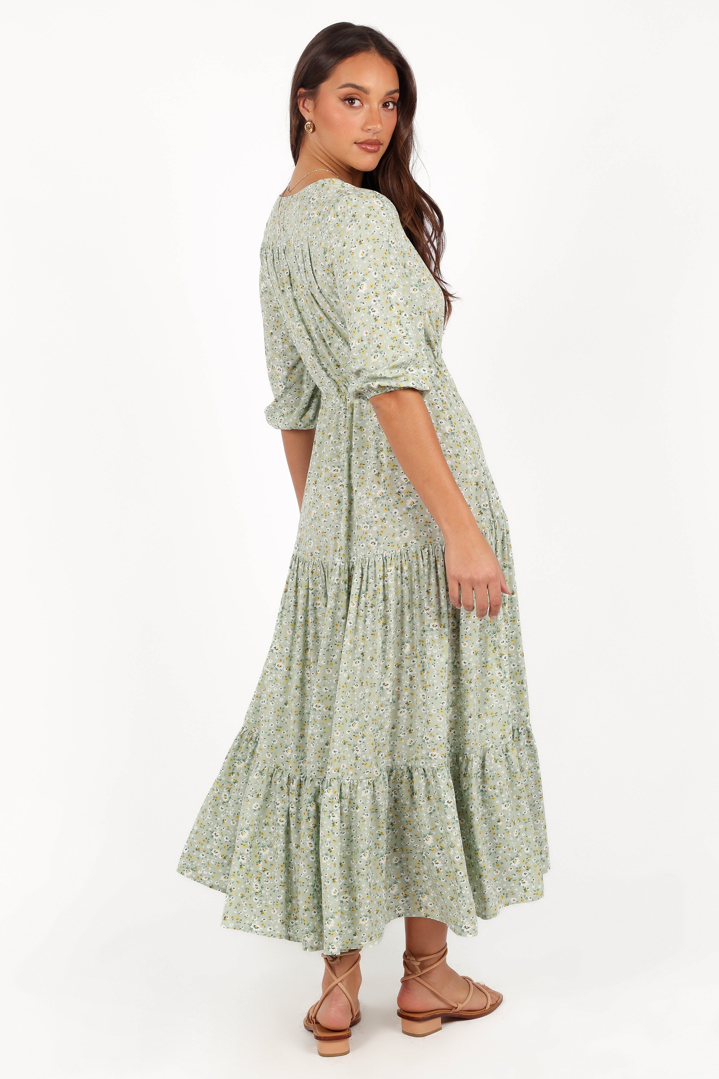 Kelda Dress - Floral Print-Aur Fashion