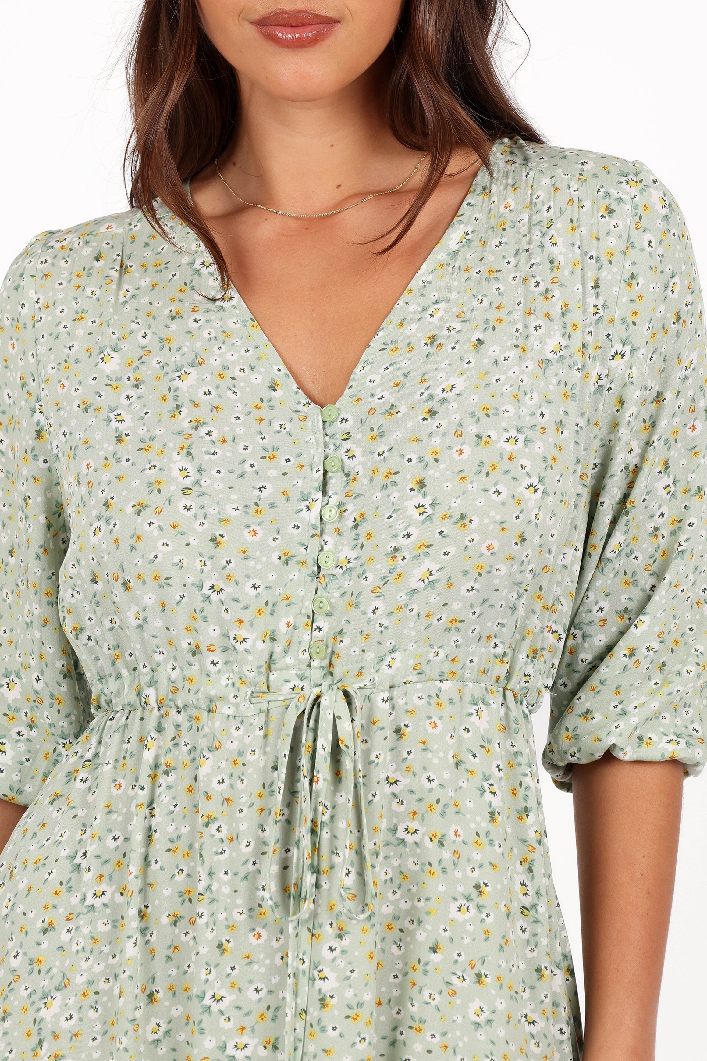 Kelda Dress - Floral Print-Aur Fashion