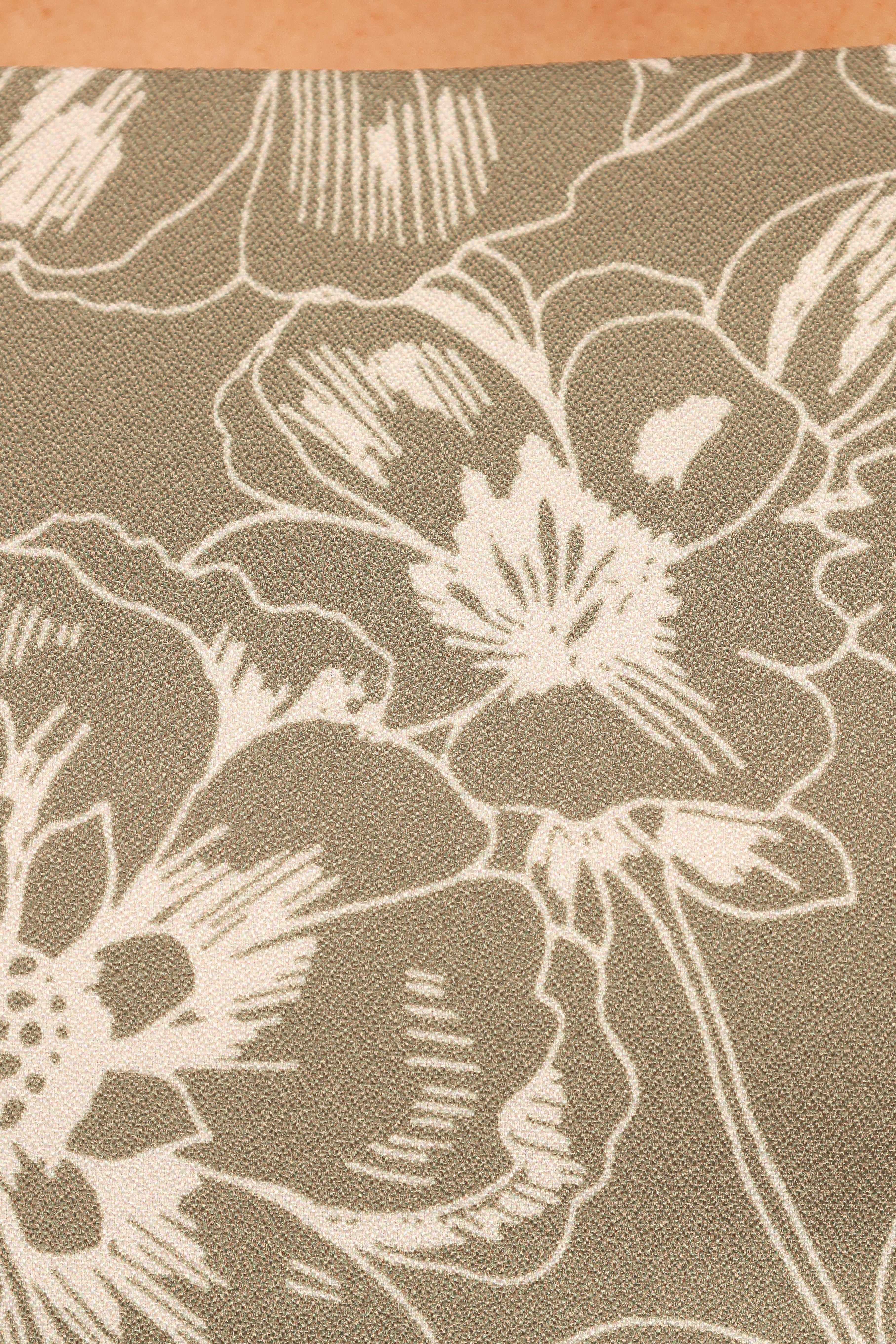 Laurel Dress - Olive Floral-Aur Fashion