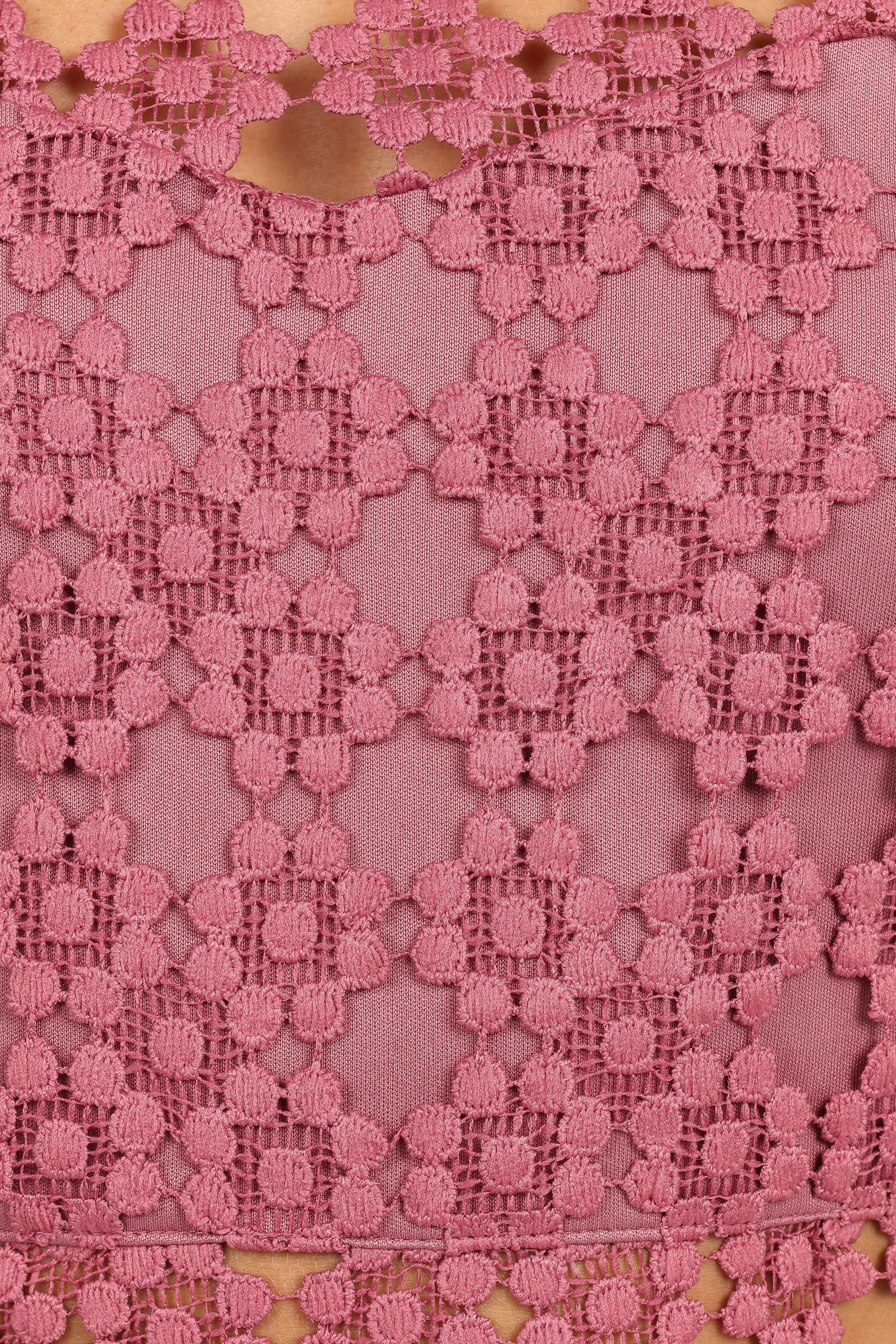 Lauren Dress - Dark Rose-Aur Fashion