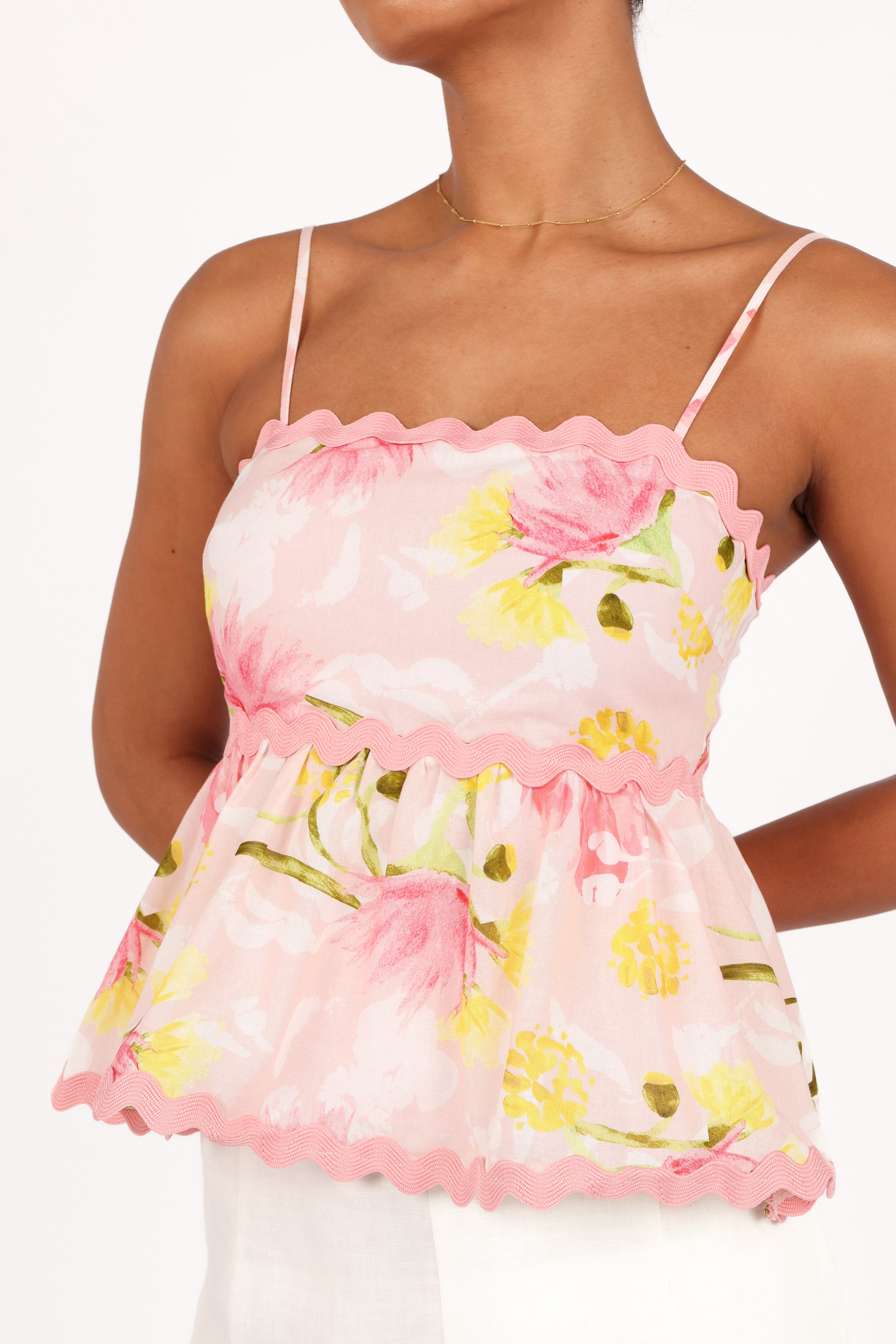 Lea Top - Acacia Blossom-Aur Fashion