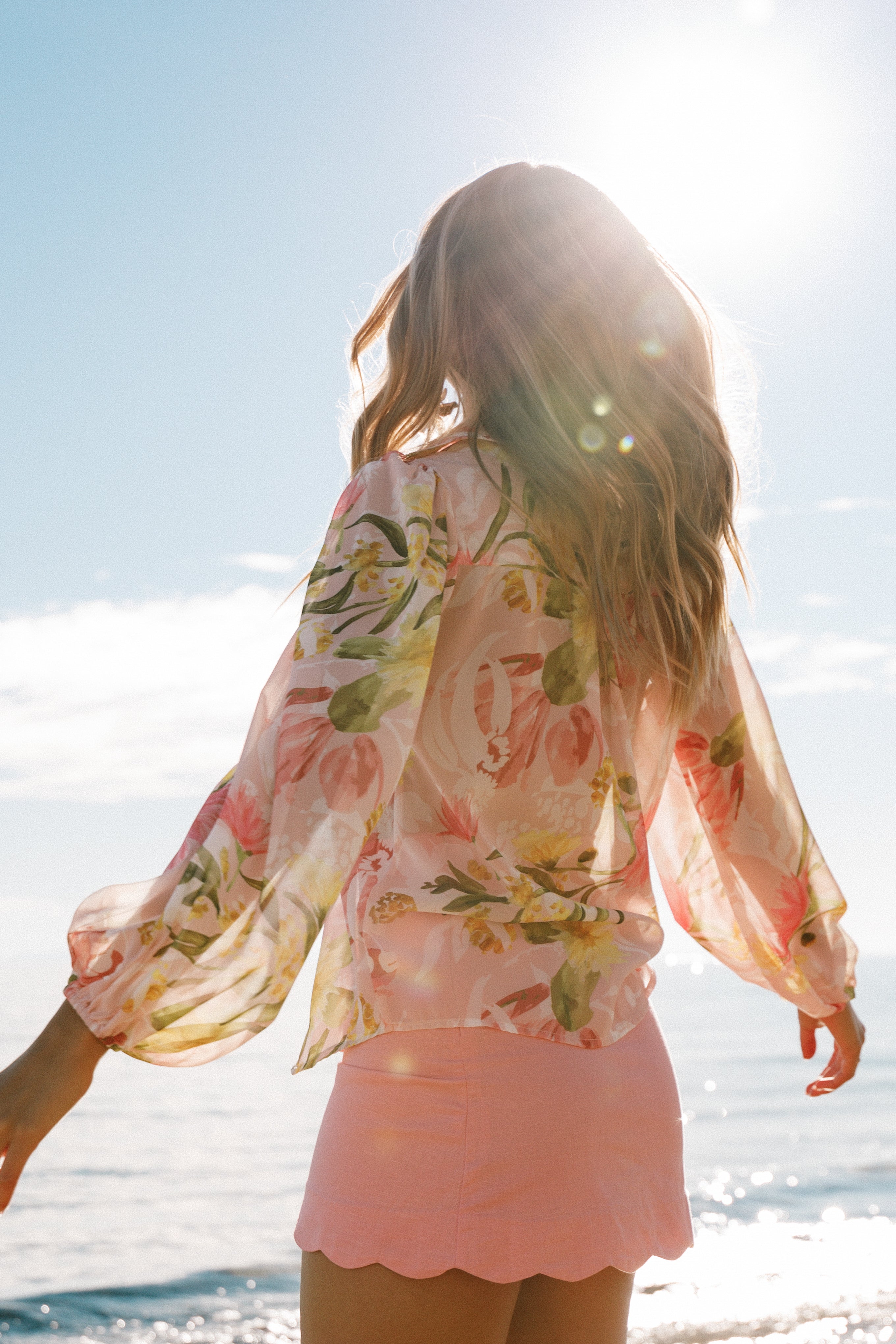 Leonie Shirt - Acacia Blossom-Aur Fashion