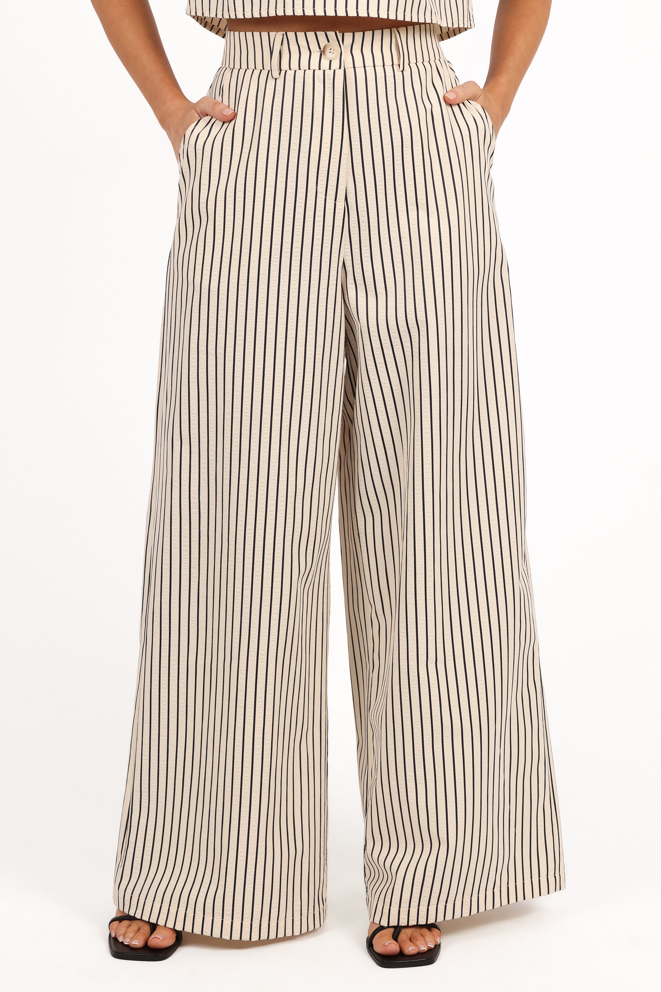 Lili Two Piece Set - Cream-Aur Fashion