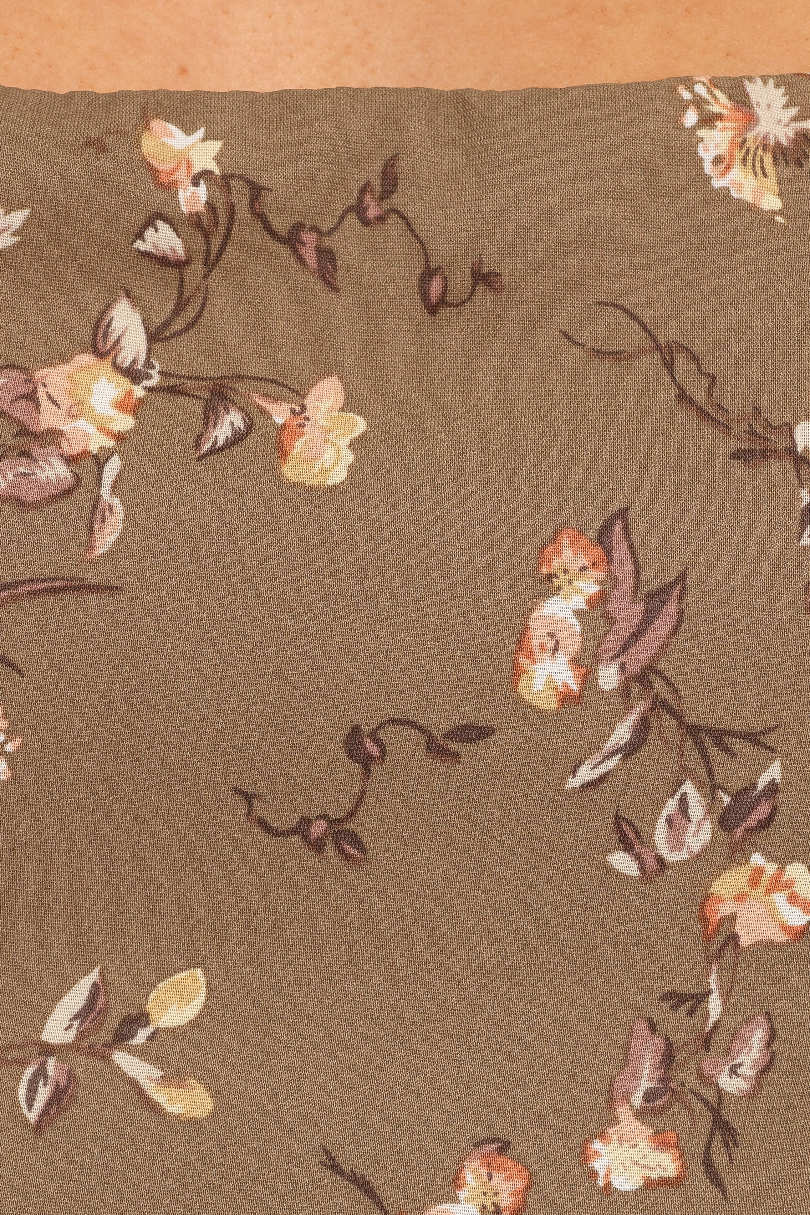 Luna Two Piece Set - Olive Print-Aur Fashion