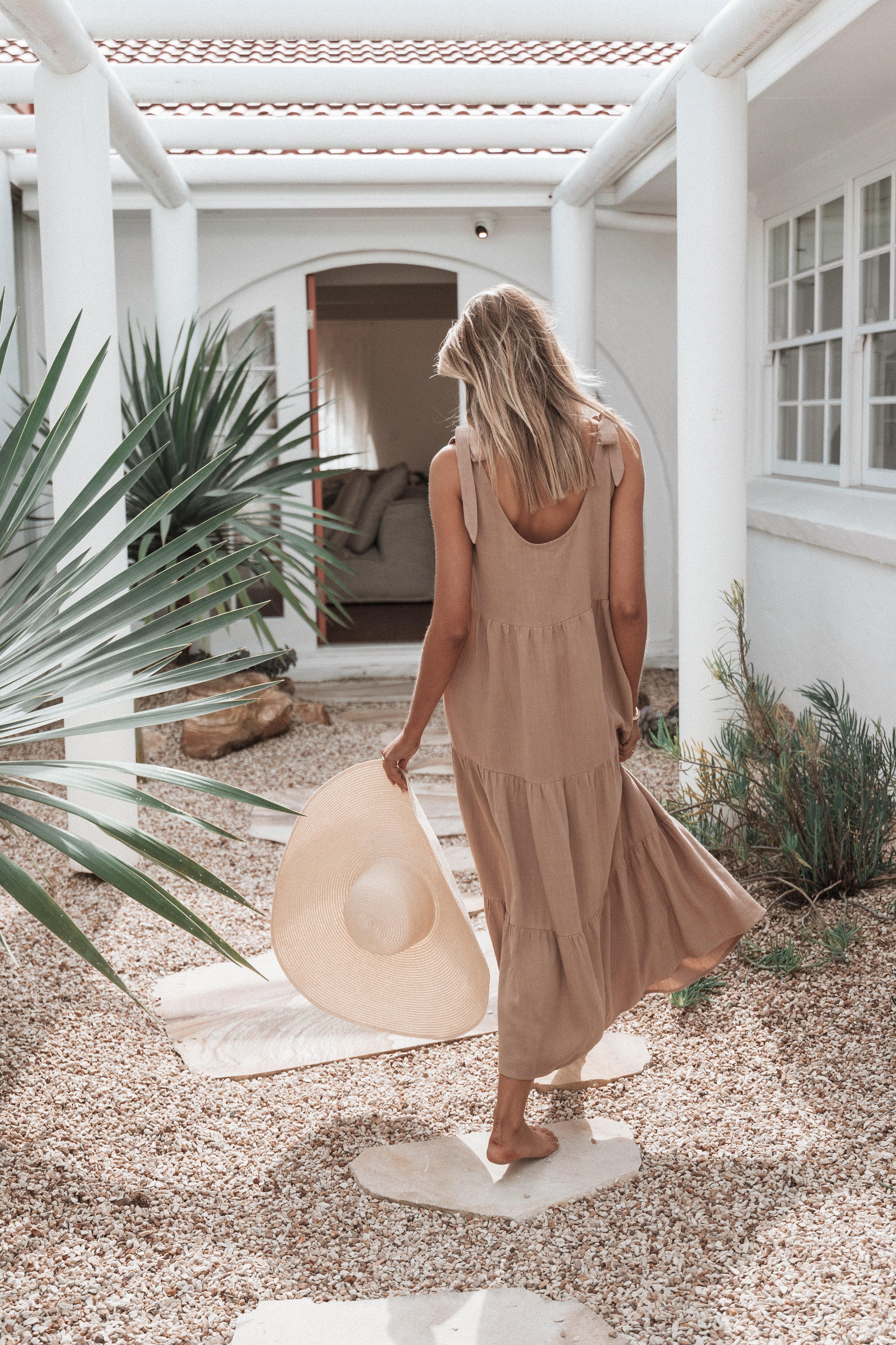 Marcy Midi Dress - Mocha-Aur Fashion