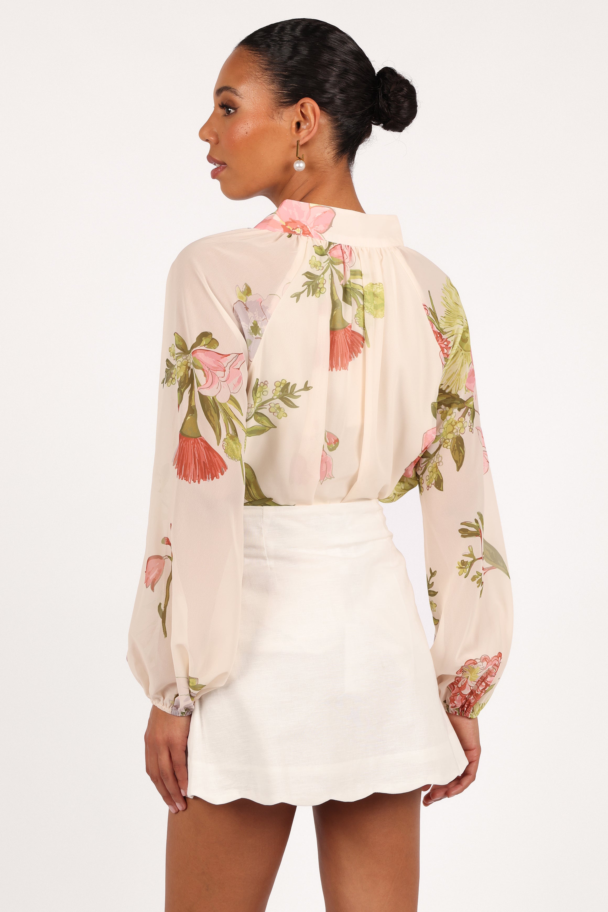 Marni Top - Native Flora-Aur Fashion