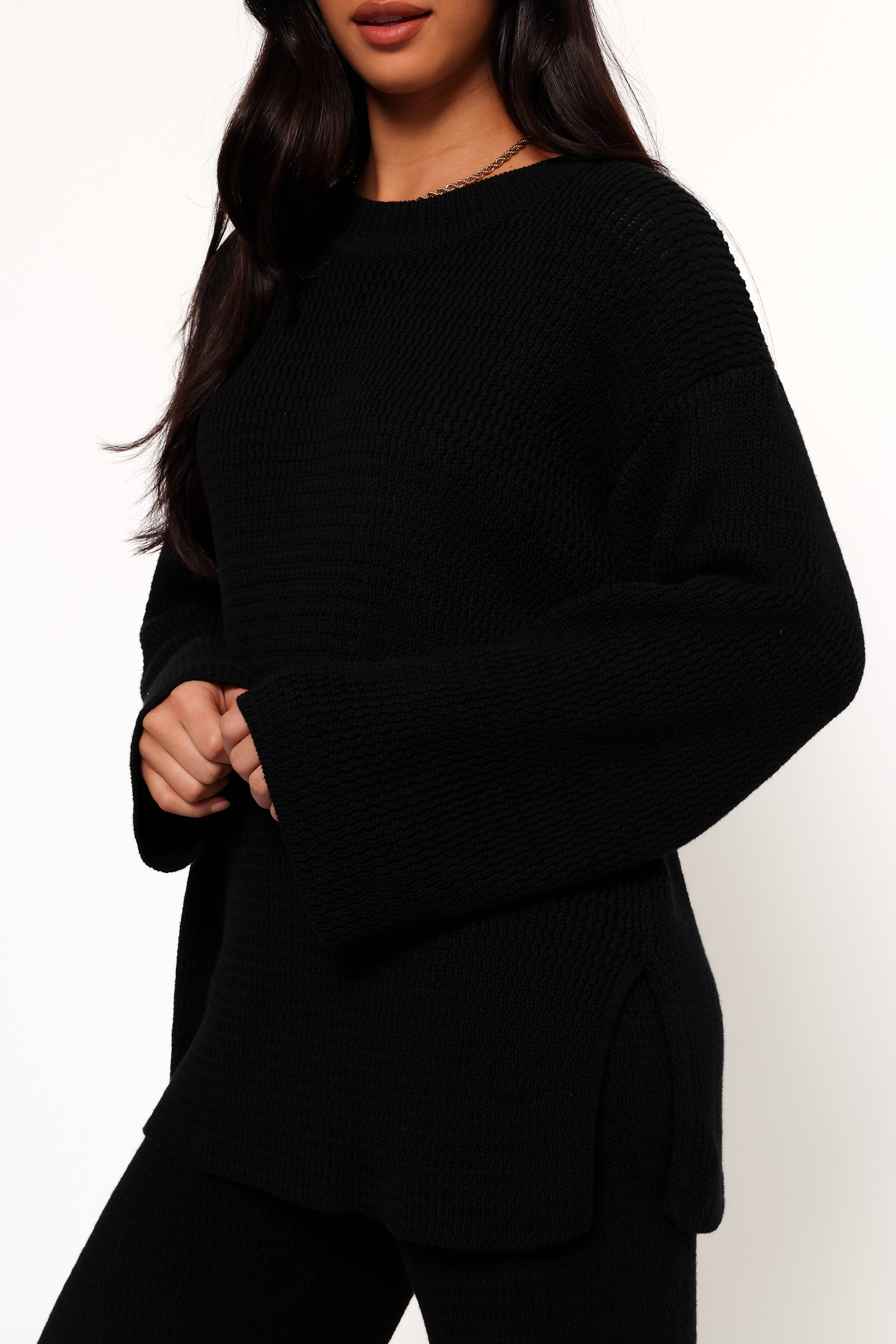 Mckinley Sweater - Black-Aur Fashion