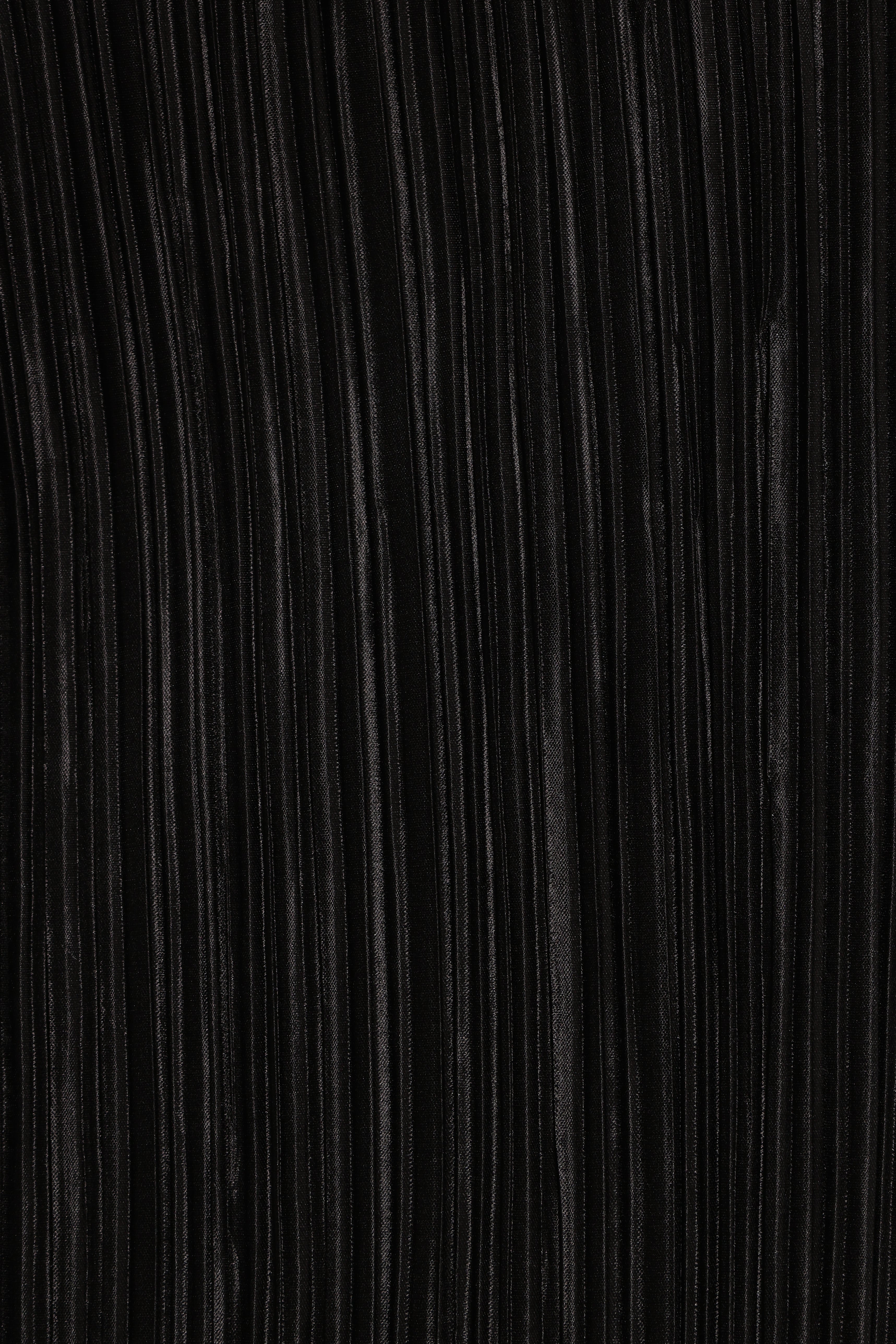 Melody Plisse Halter Maxi Dress - Black-Aur Fashion