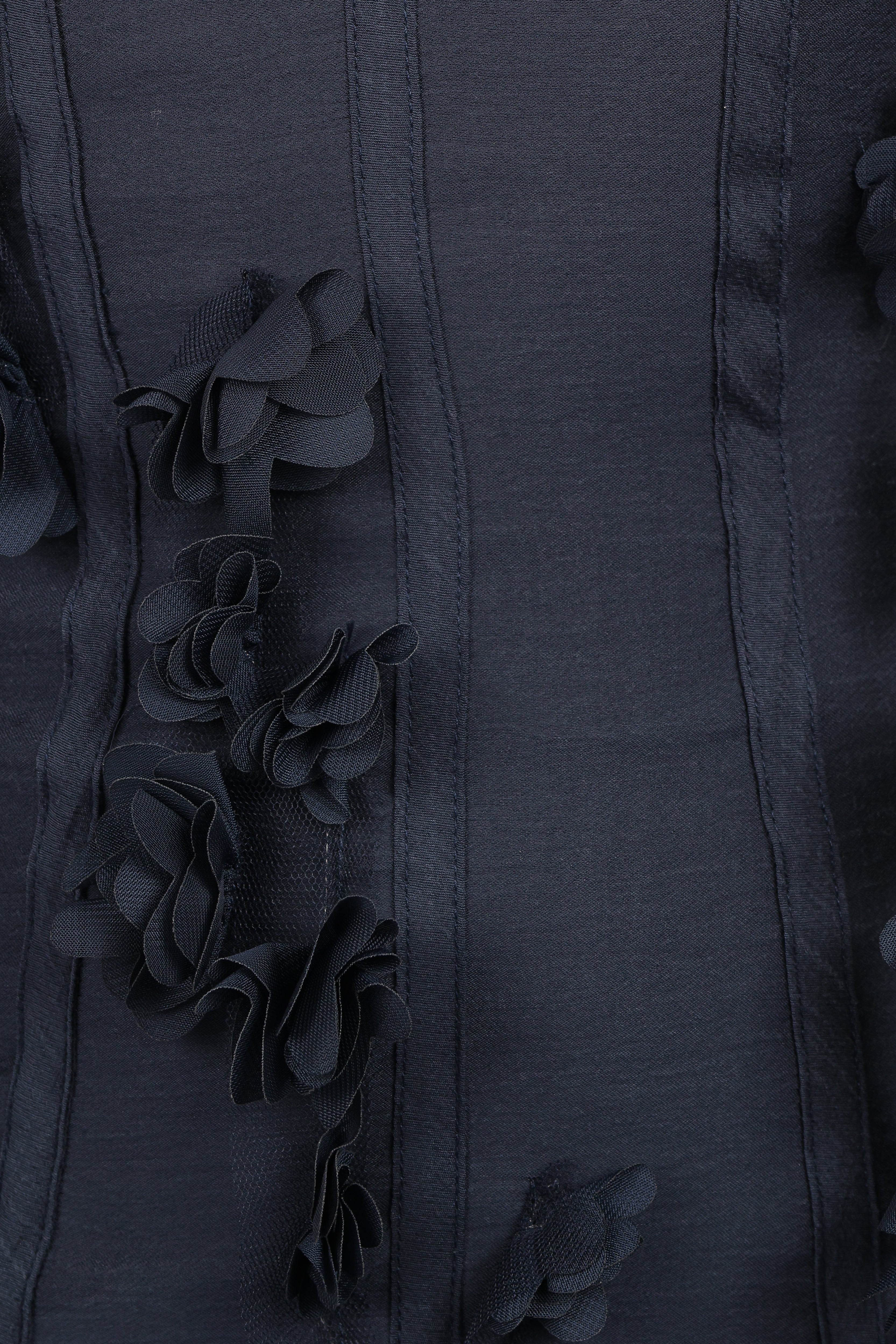 Posedly Midi Dress - Navy-Aur Fashion