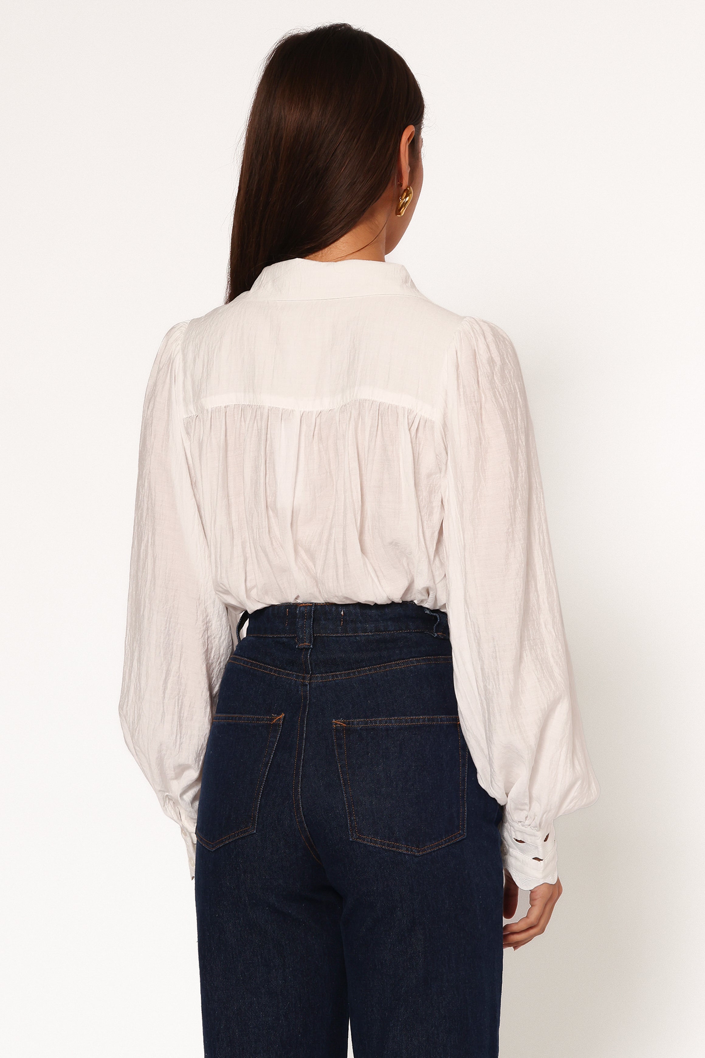 Primrose Top - White-Aur Fashion