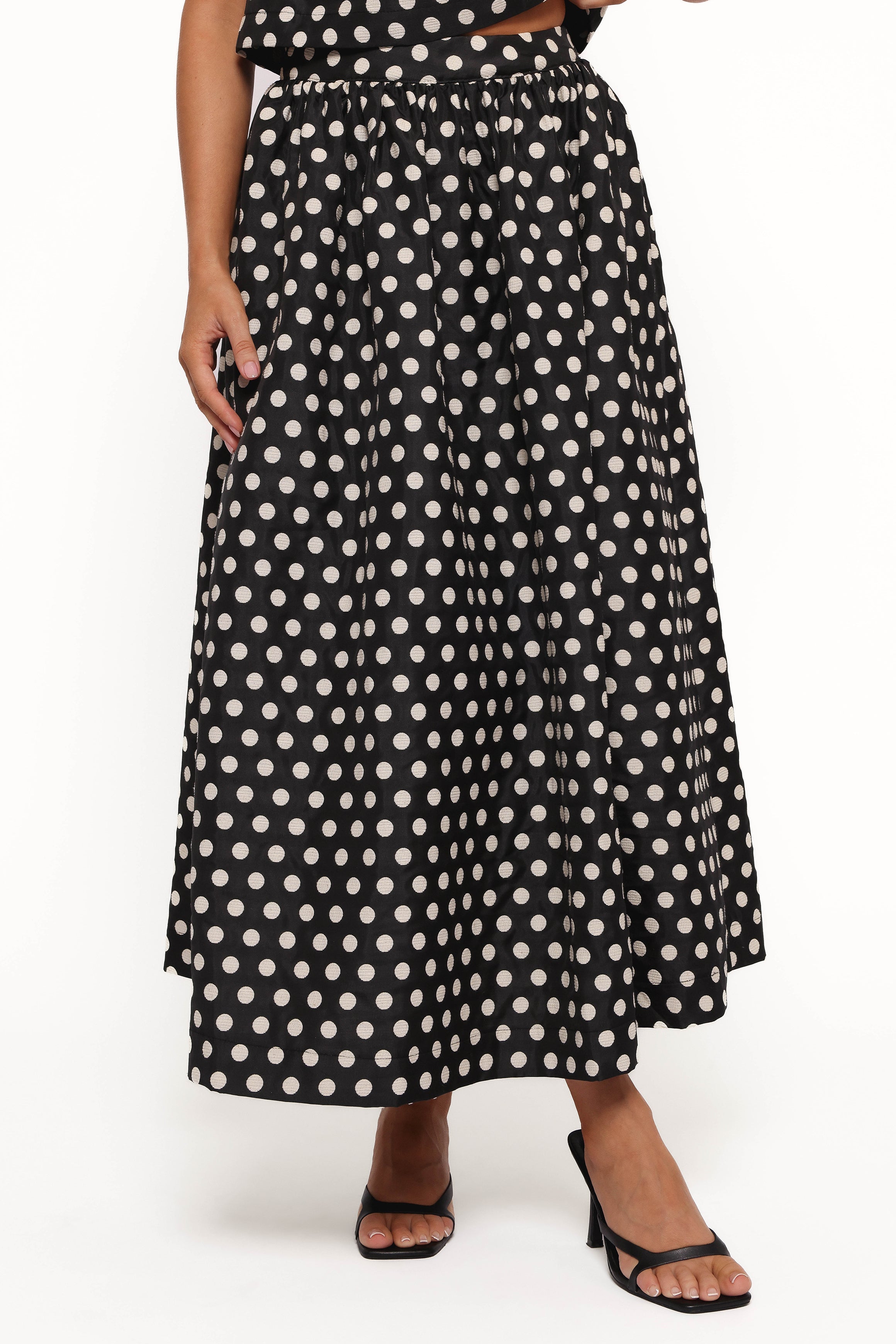 Rhea Two Piece Set - Black-Aur Fashion