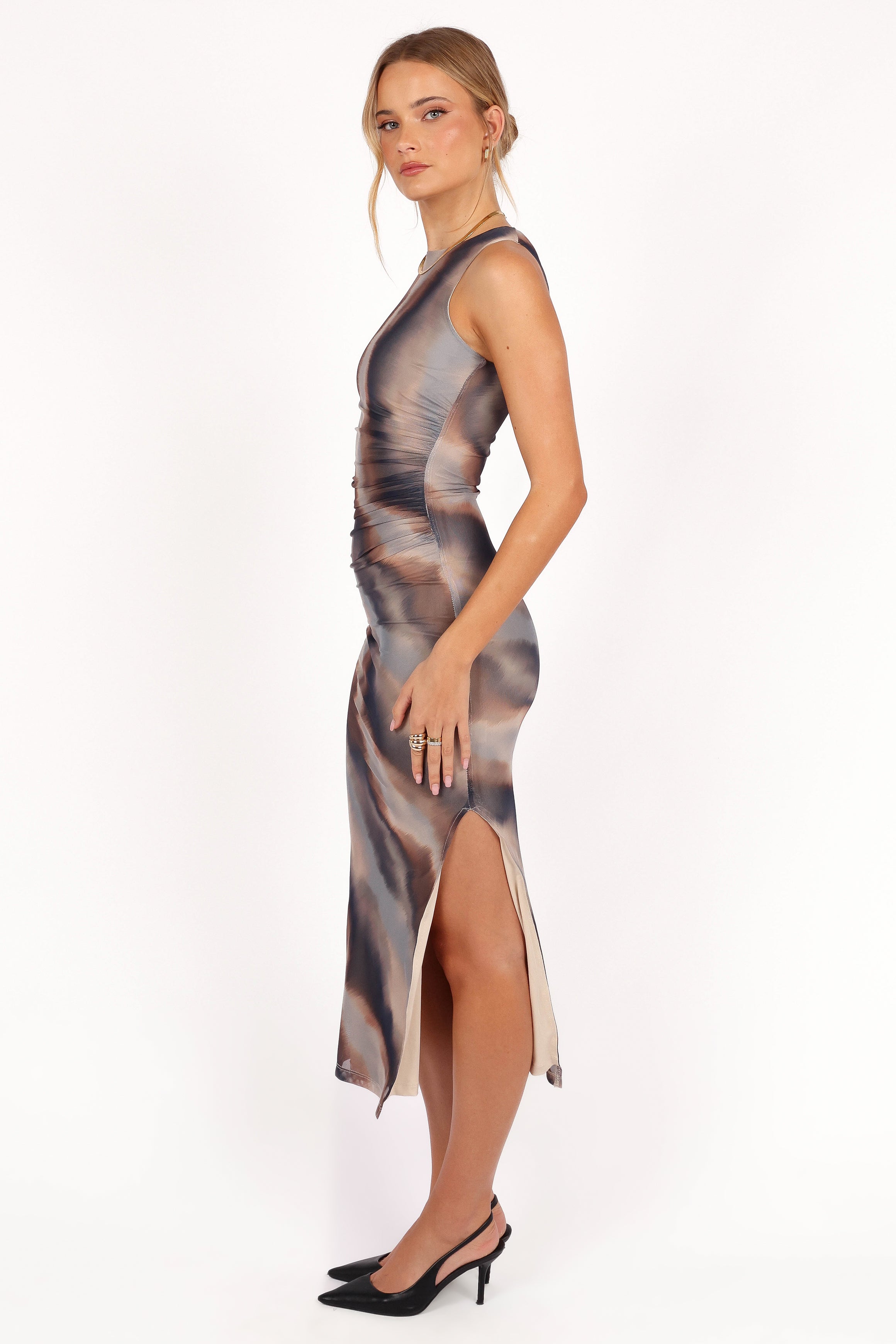 Rylee Midi Dress - Tie Dye-Aur Fashion