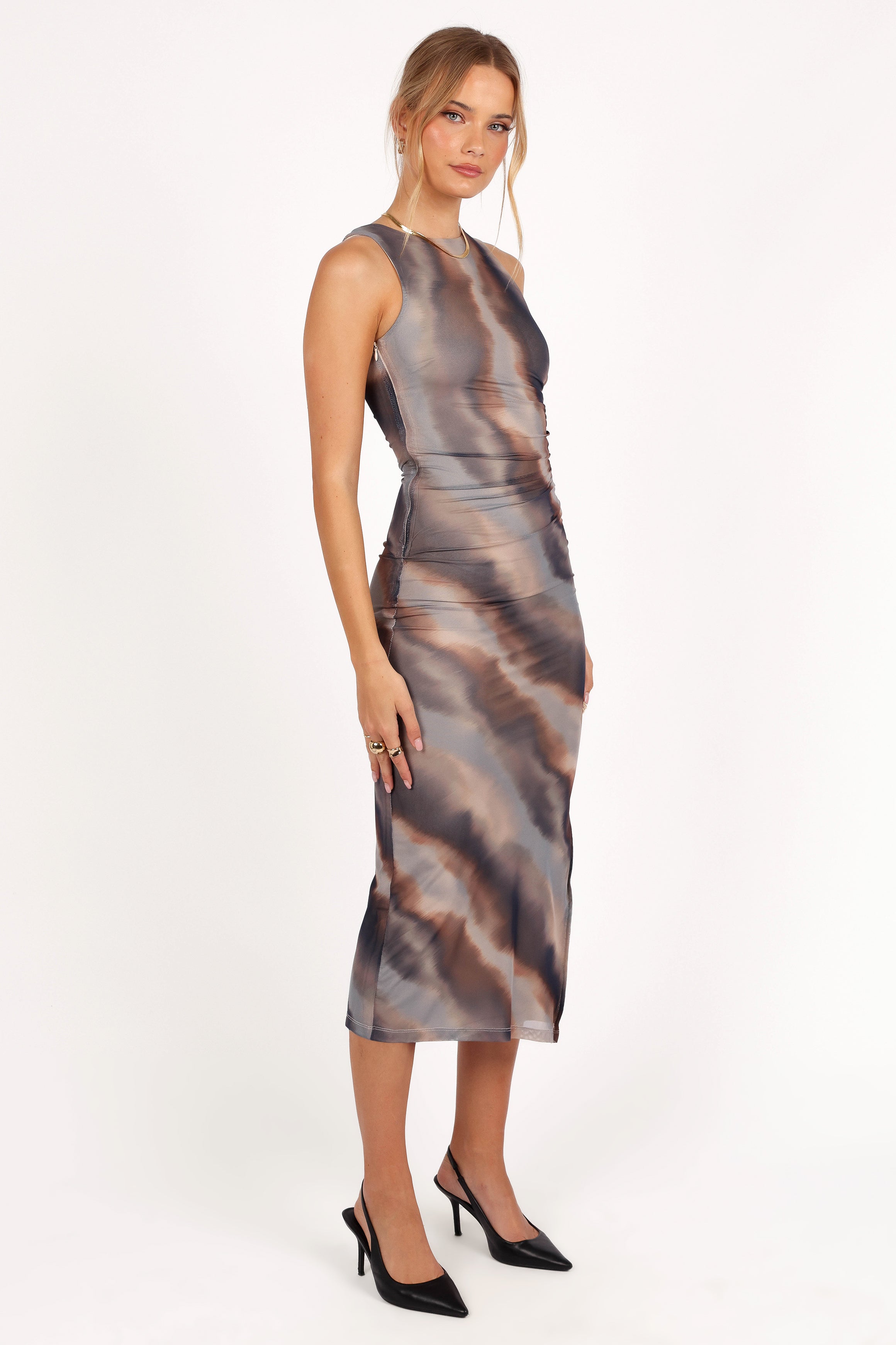 Rylee Midi Dress - Tie Dye-Aur Fashion