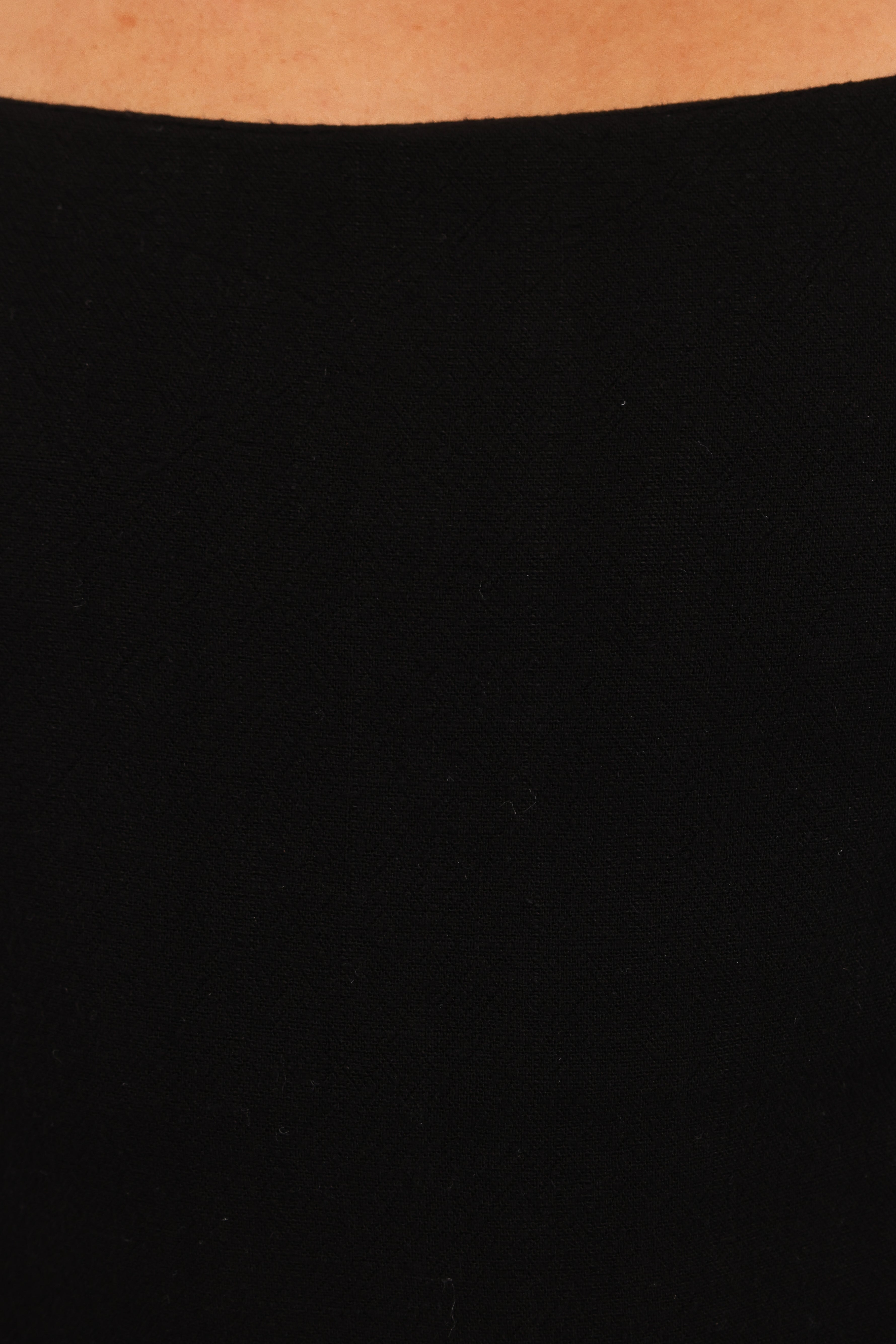 Sawyer Midi Slip Dress - Black-Aur Fashion