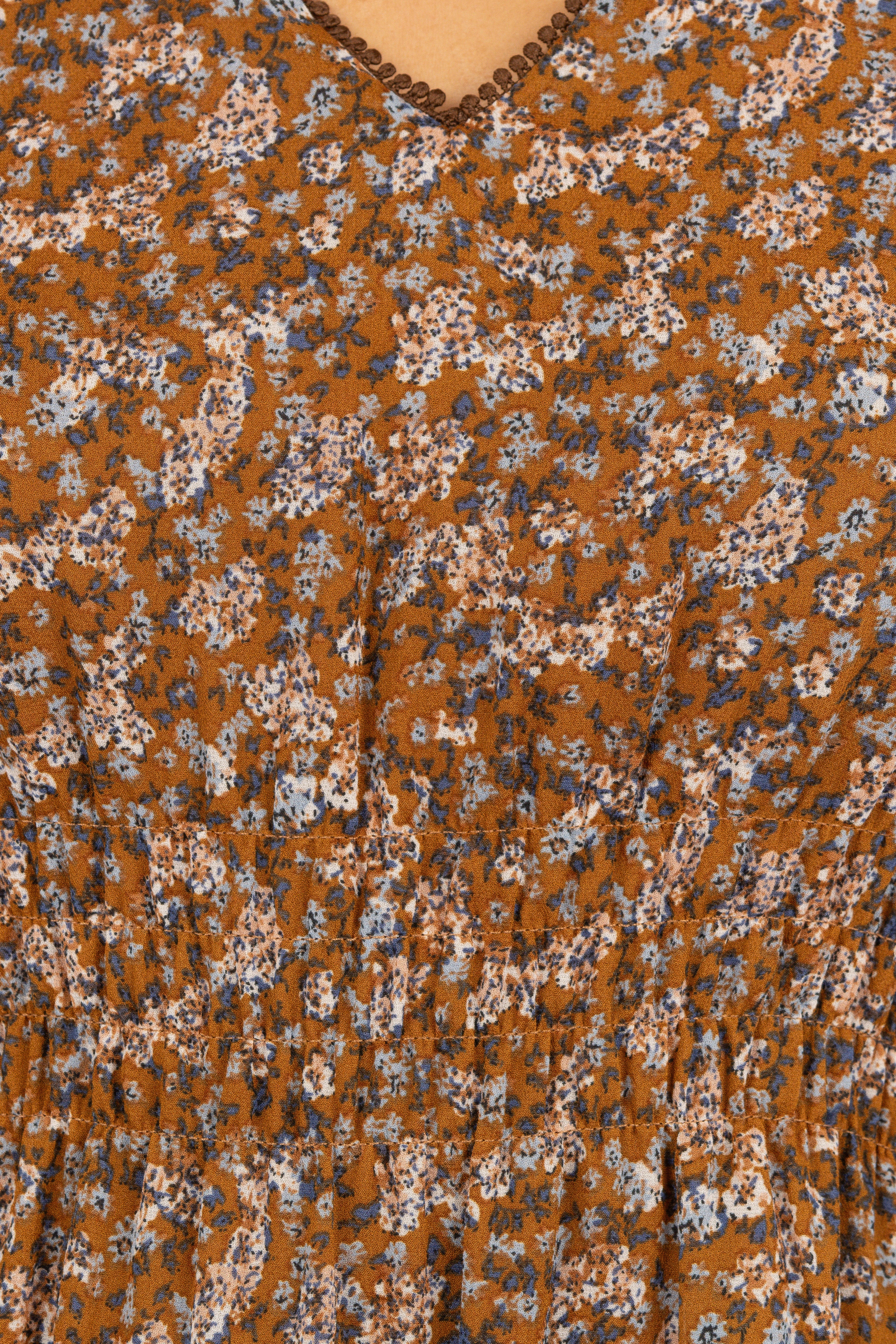 Simone Midi Dress - Camel-Aur Fashion