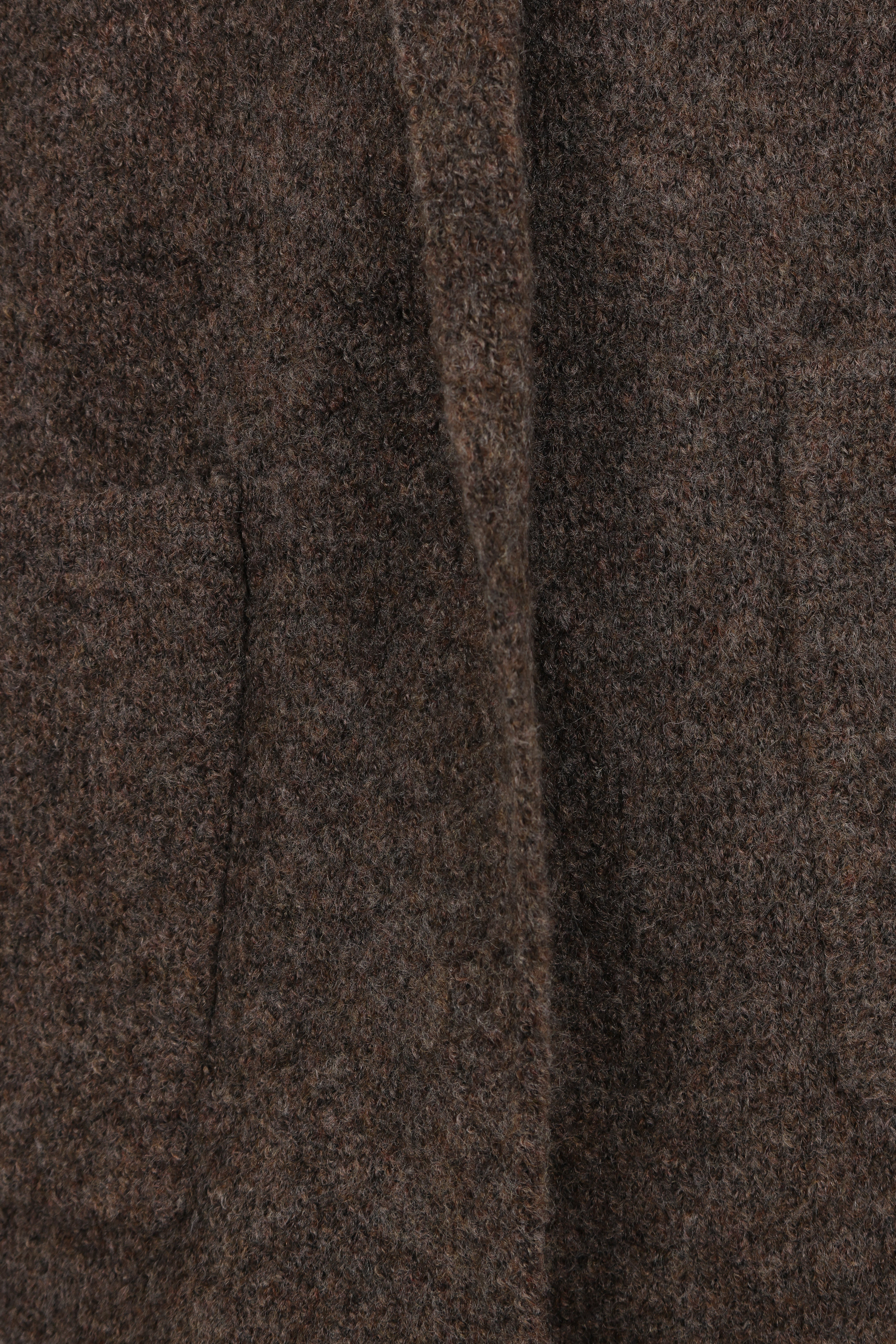 Skylar Open Front Coatigan - Brown-Aur Fashion