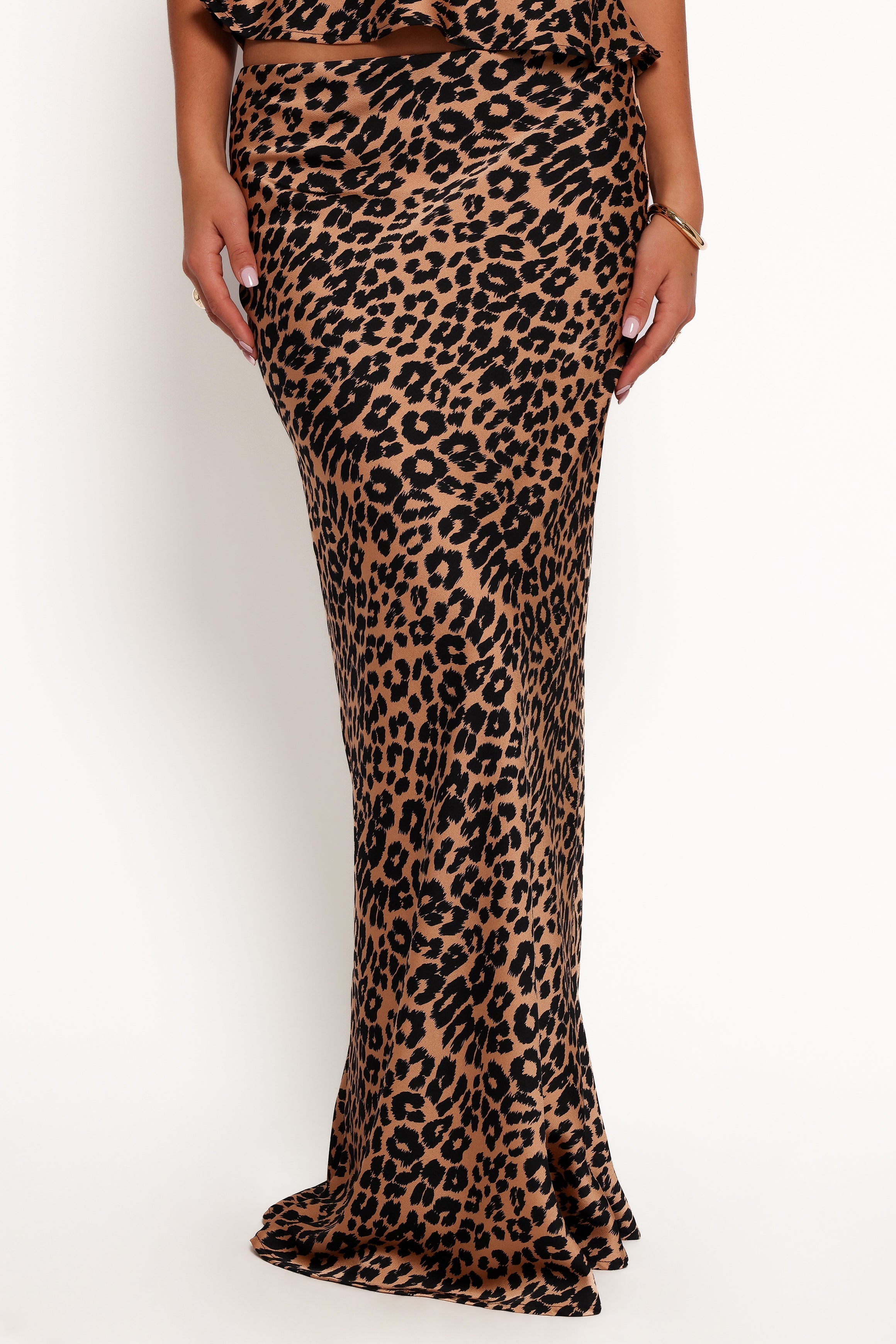 Velman Skirt - Leopard-Aur Fashion