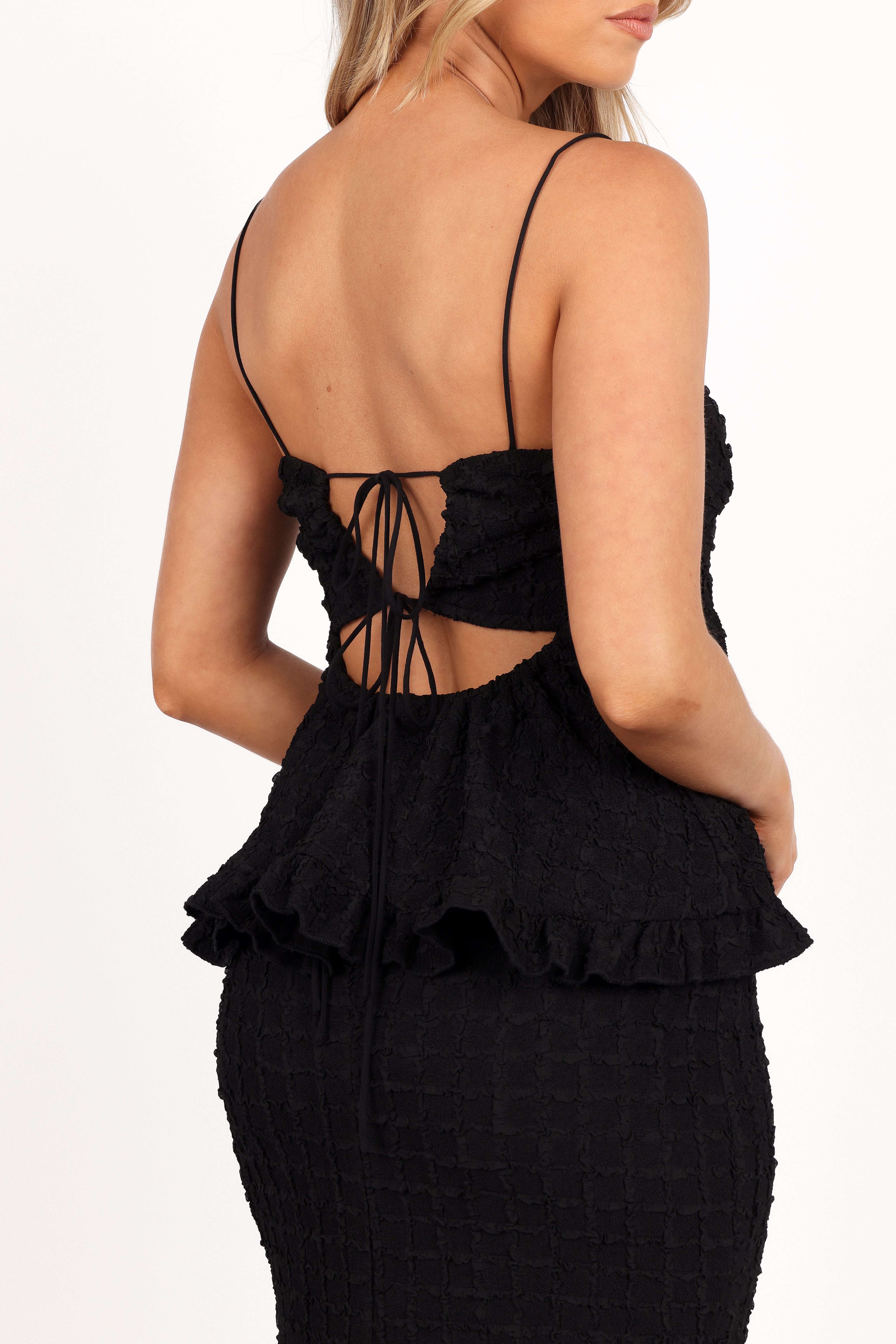 Villagio Two Piece Set - Black-Aur Fashion