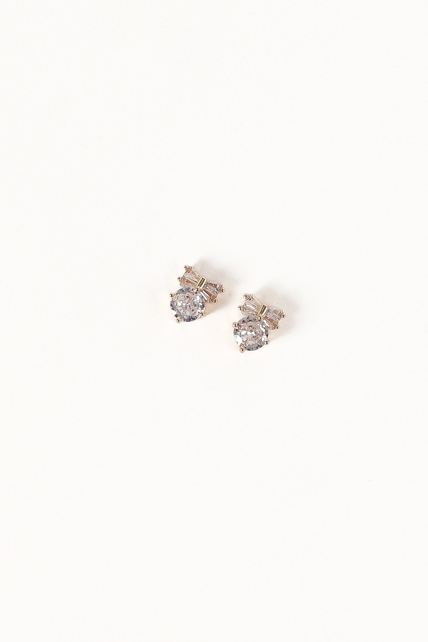 Heidi Crystal Earrings - Gold-Aur Fashion