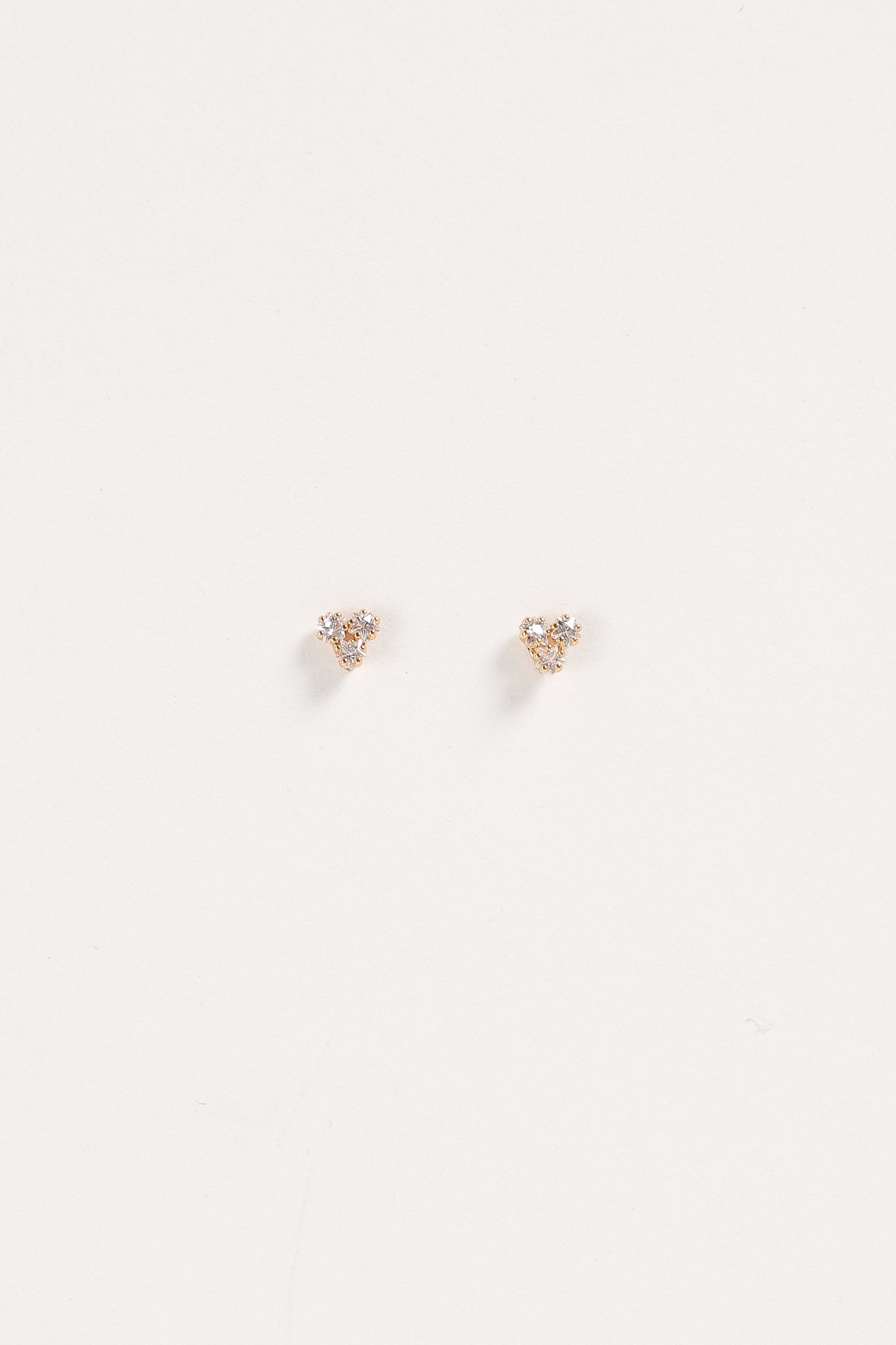 Janey Stud Earrings - Gold-Aur Fashion