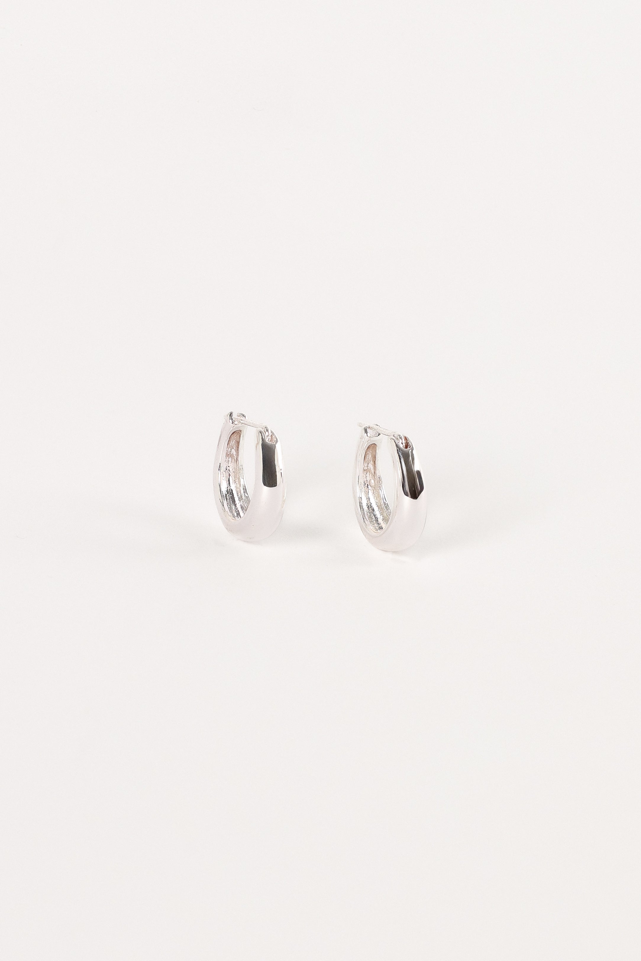Jonah Earrings - Silver-Aur Fashion