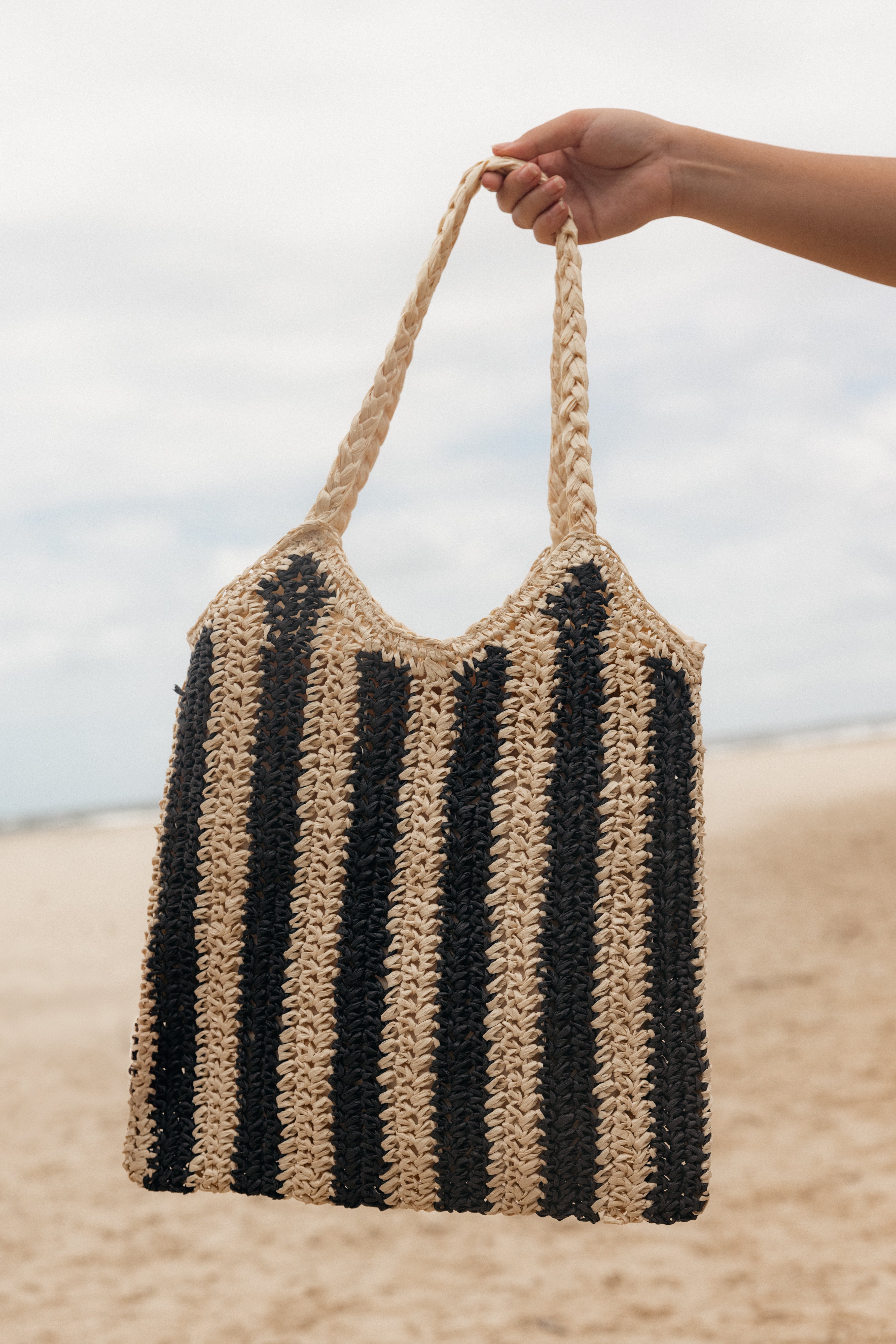 Kayt Bag - Black/Tan-Aur Fashion
