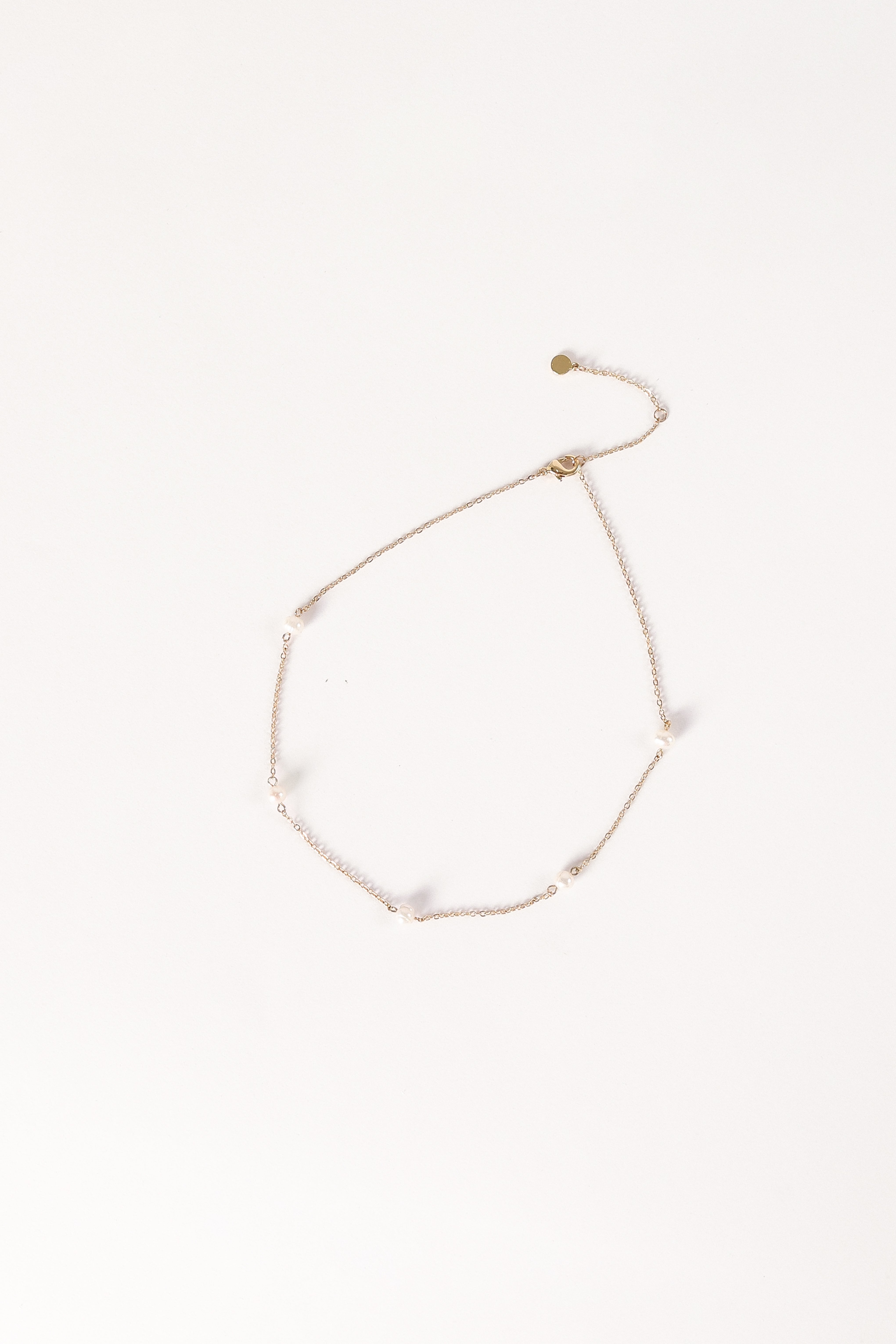Kealy Pearl Necklace - Gold-Aur Fashion