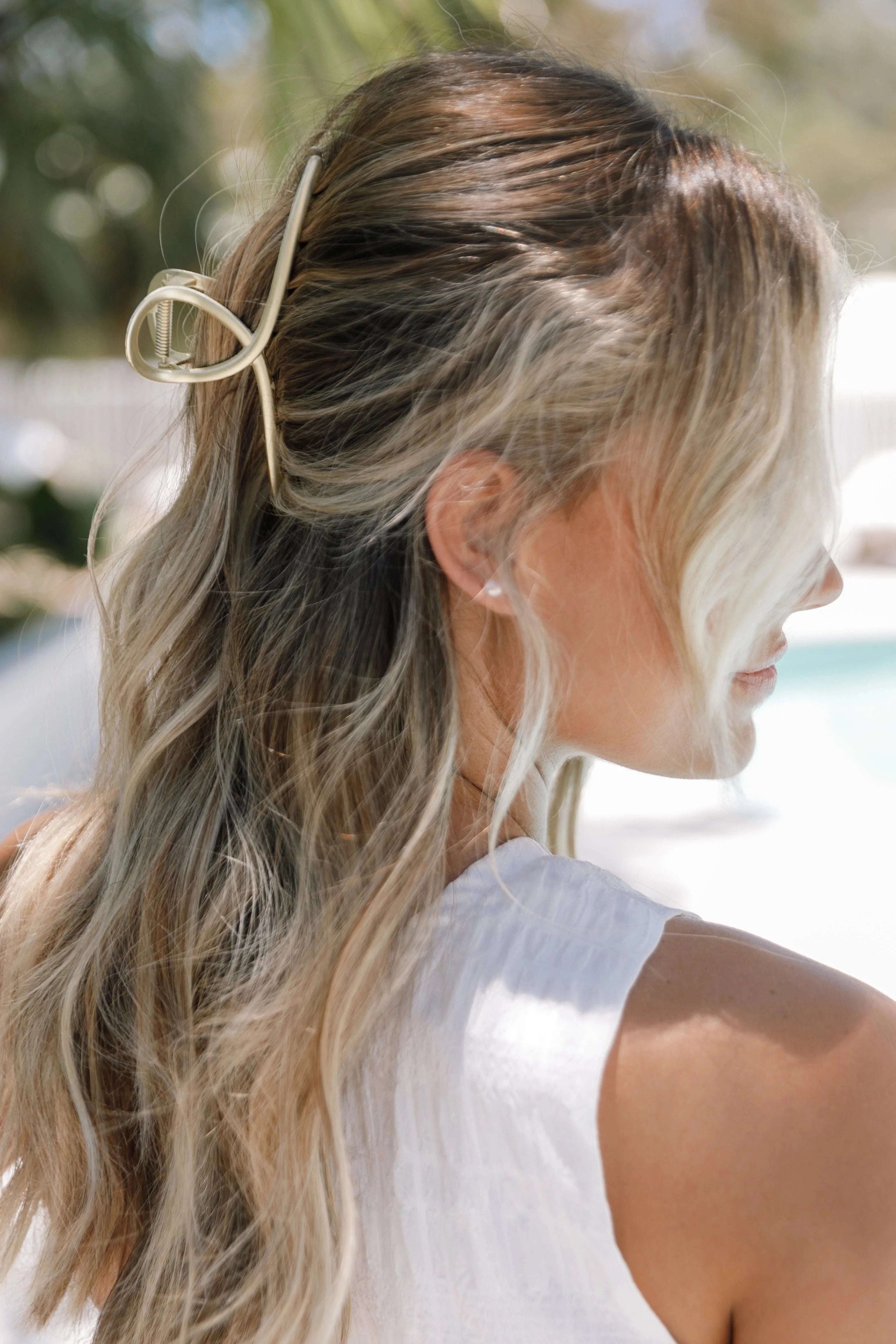 Linda Hair Clip - Gold-Aur Fashion