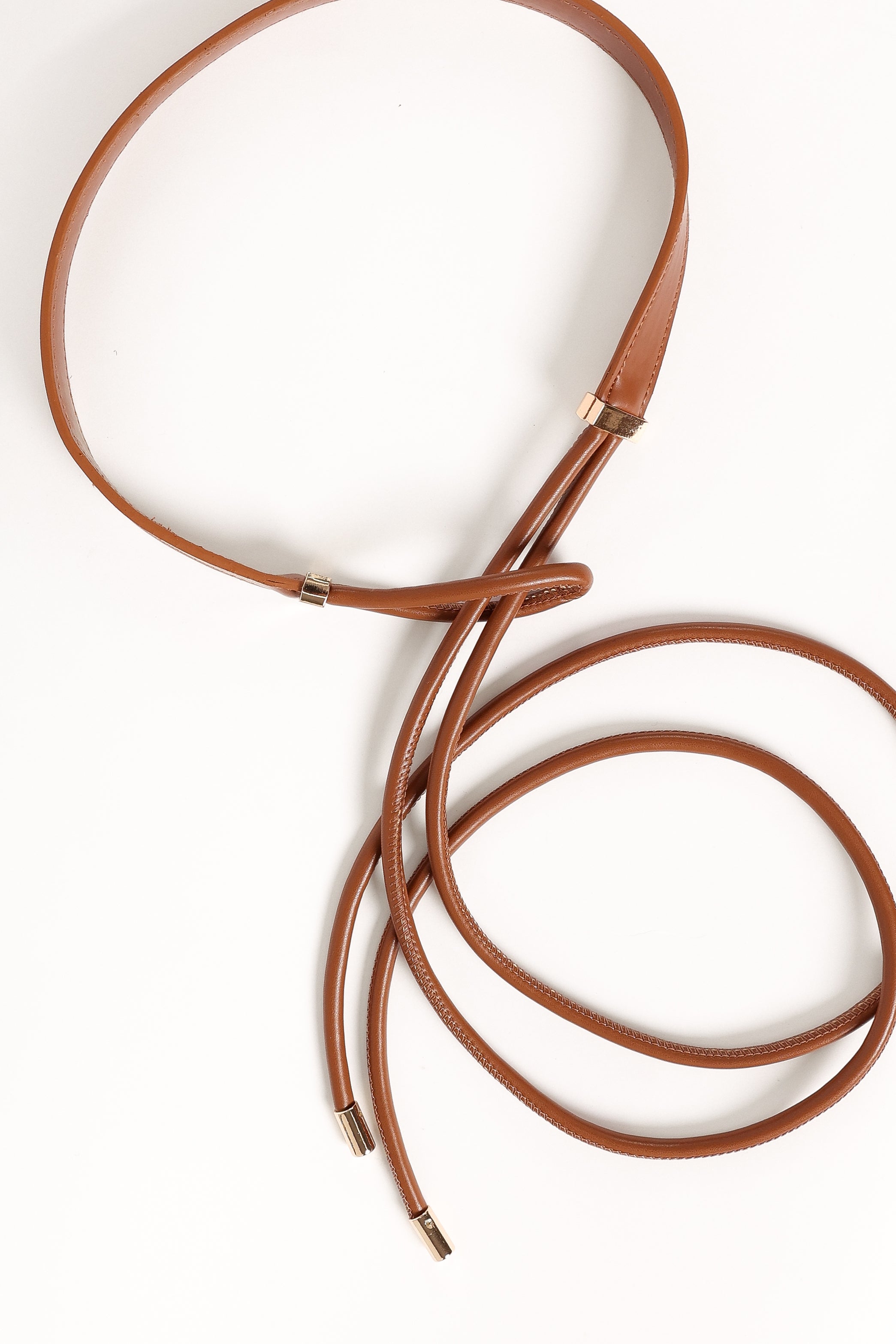 Maddie Belt - Brown-Aur Fashion