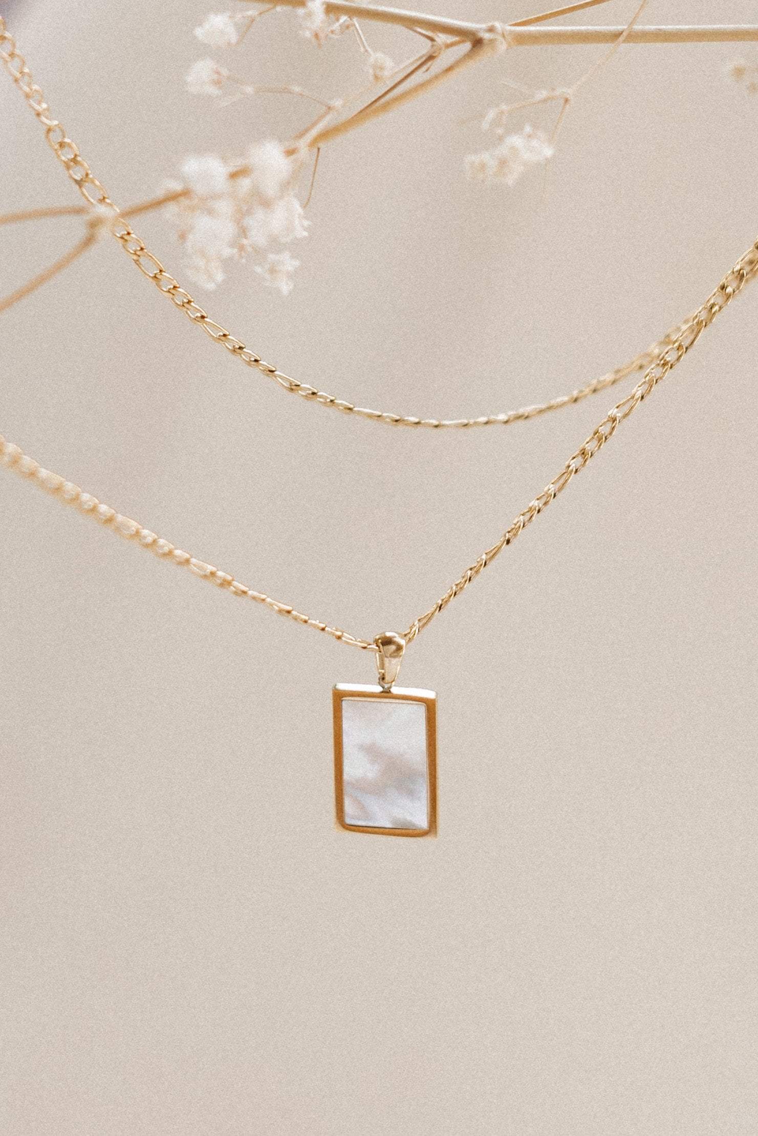 Maraya Necklace - Gold-Aur Fashion