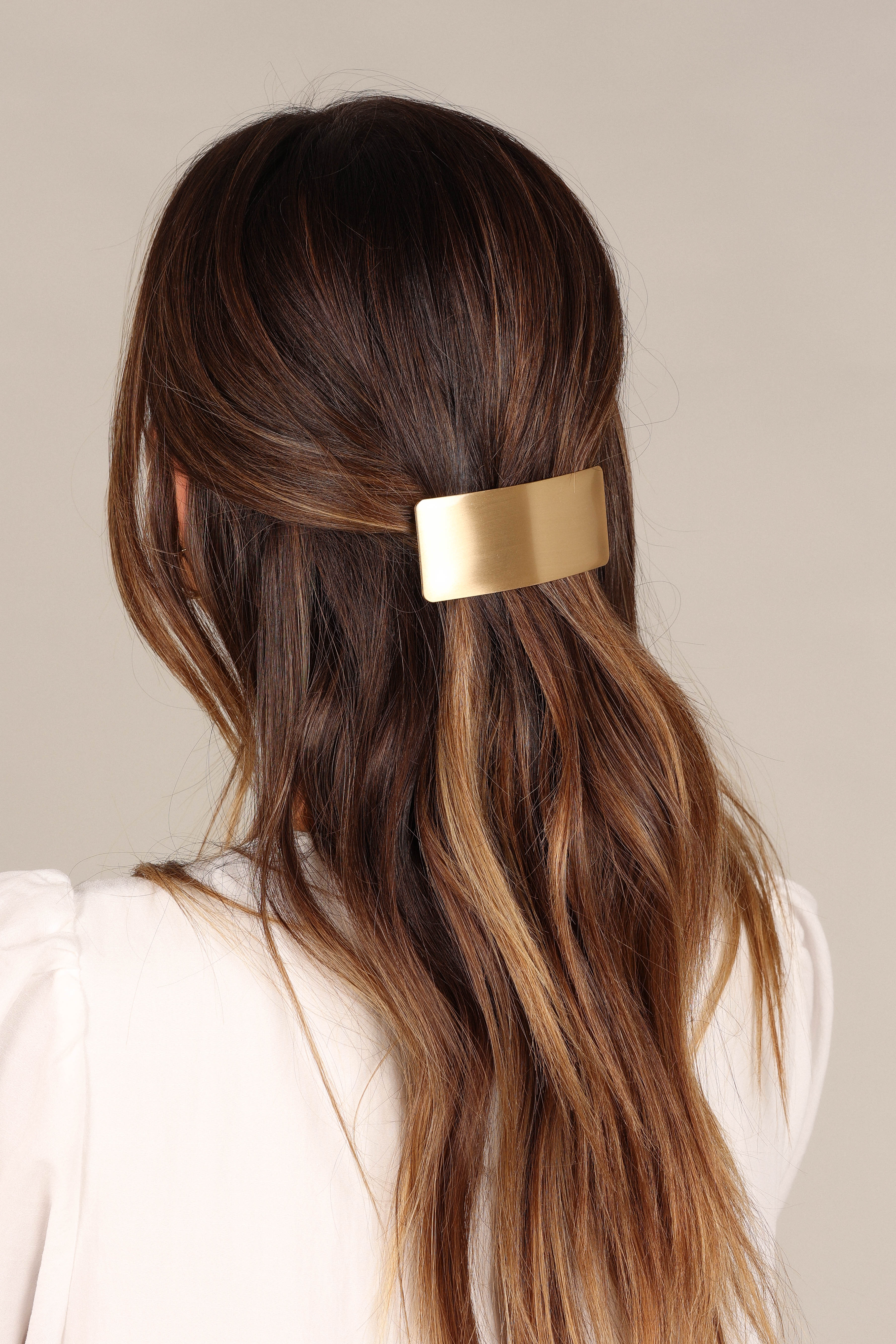 Matisse Hairclip - Gold-Aur Fashion