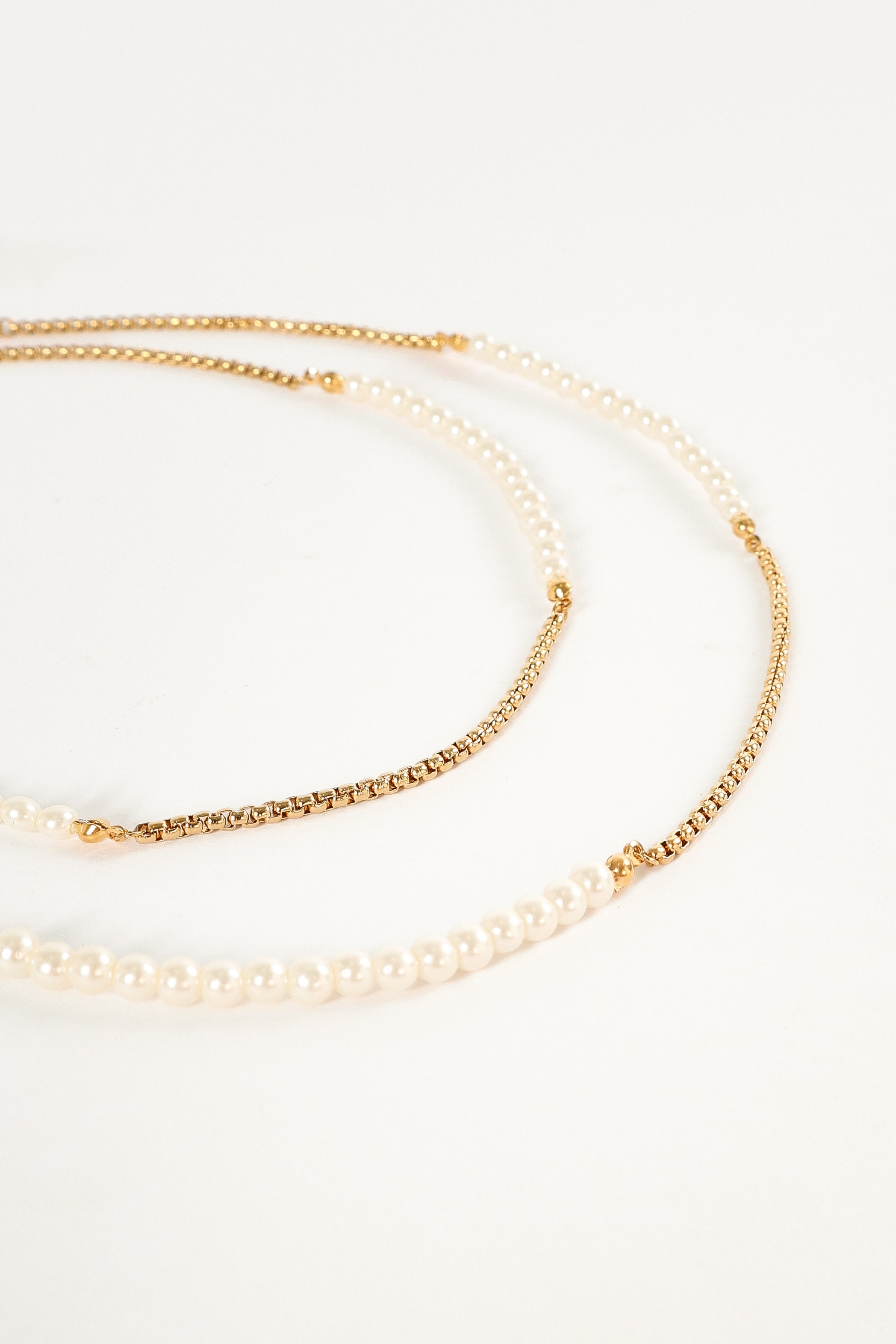 Remi Pearl Necklace - Gold-Aur Fashion