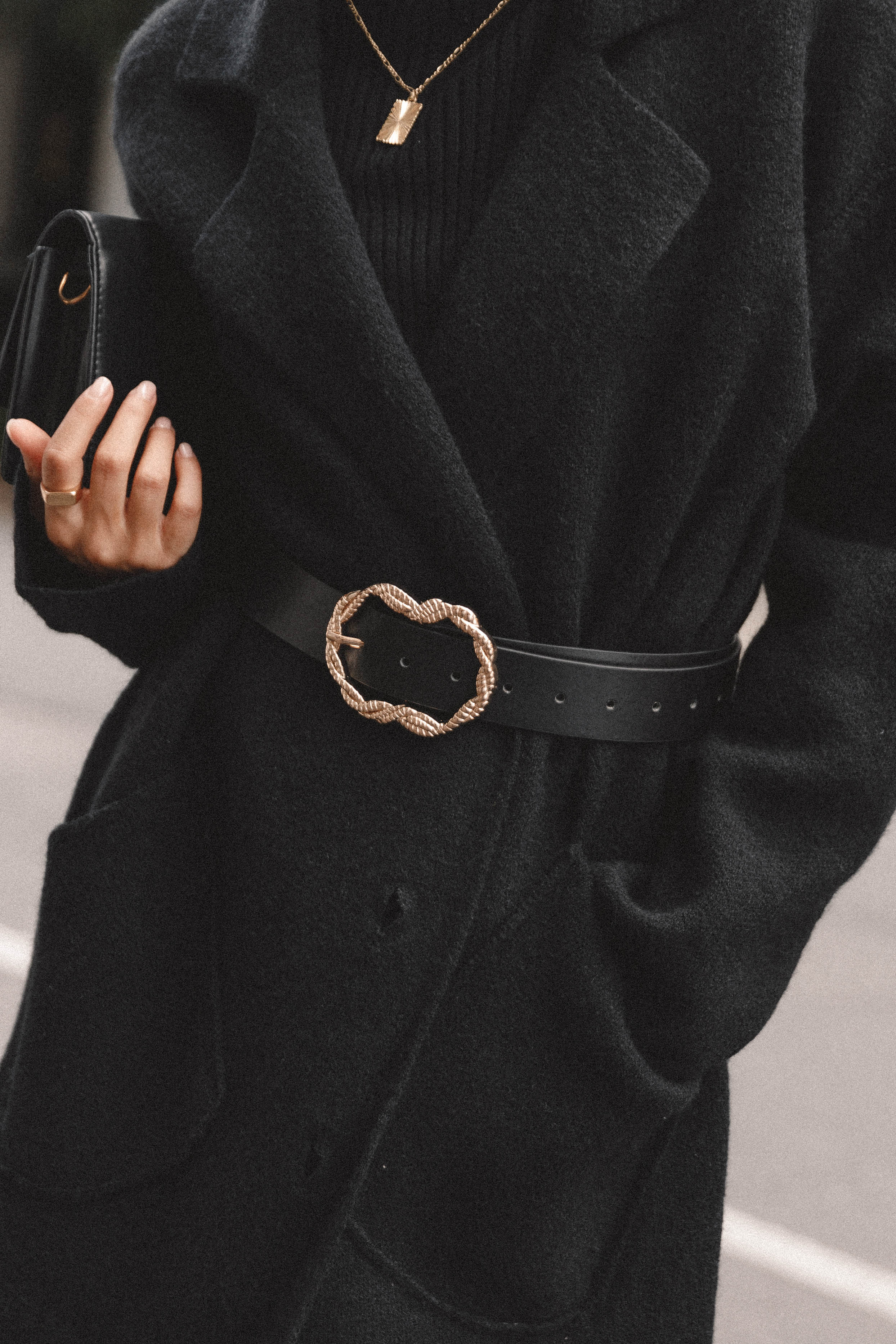 Serea Belt - Black-Aur Fashion