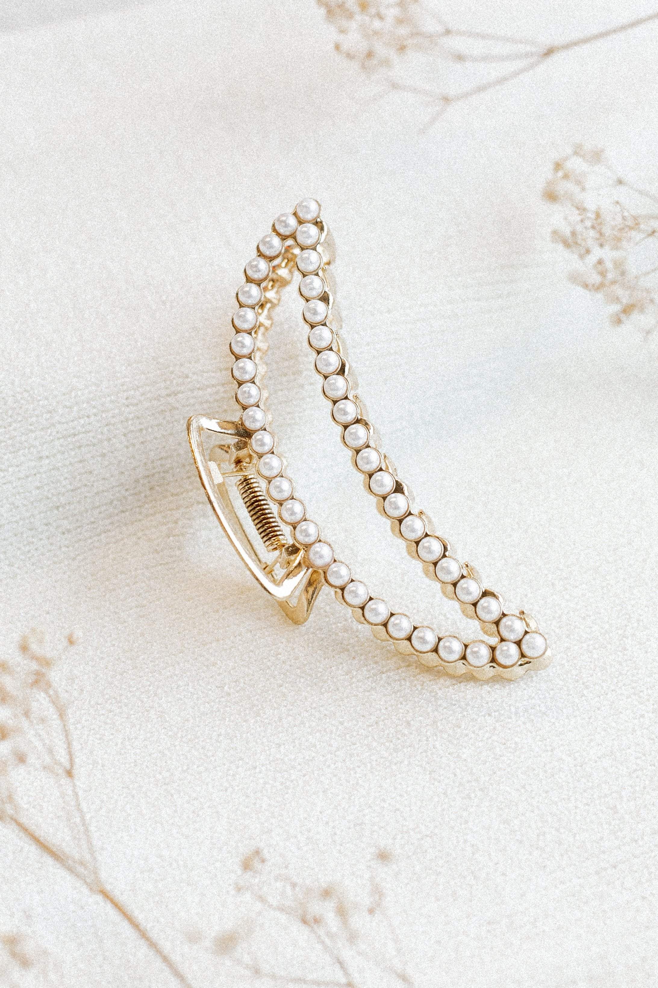 Triska Hairclip - Pearl-Aur Fashion