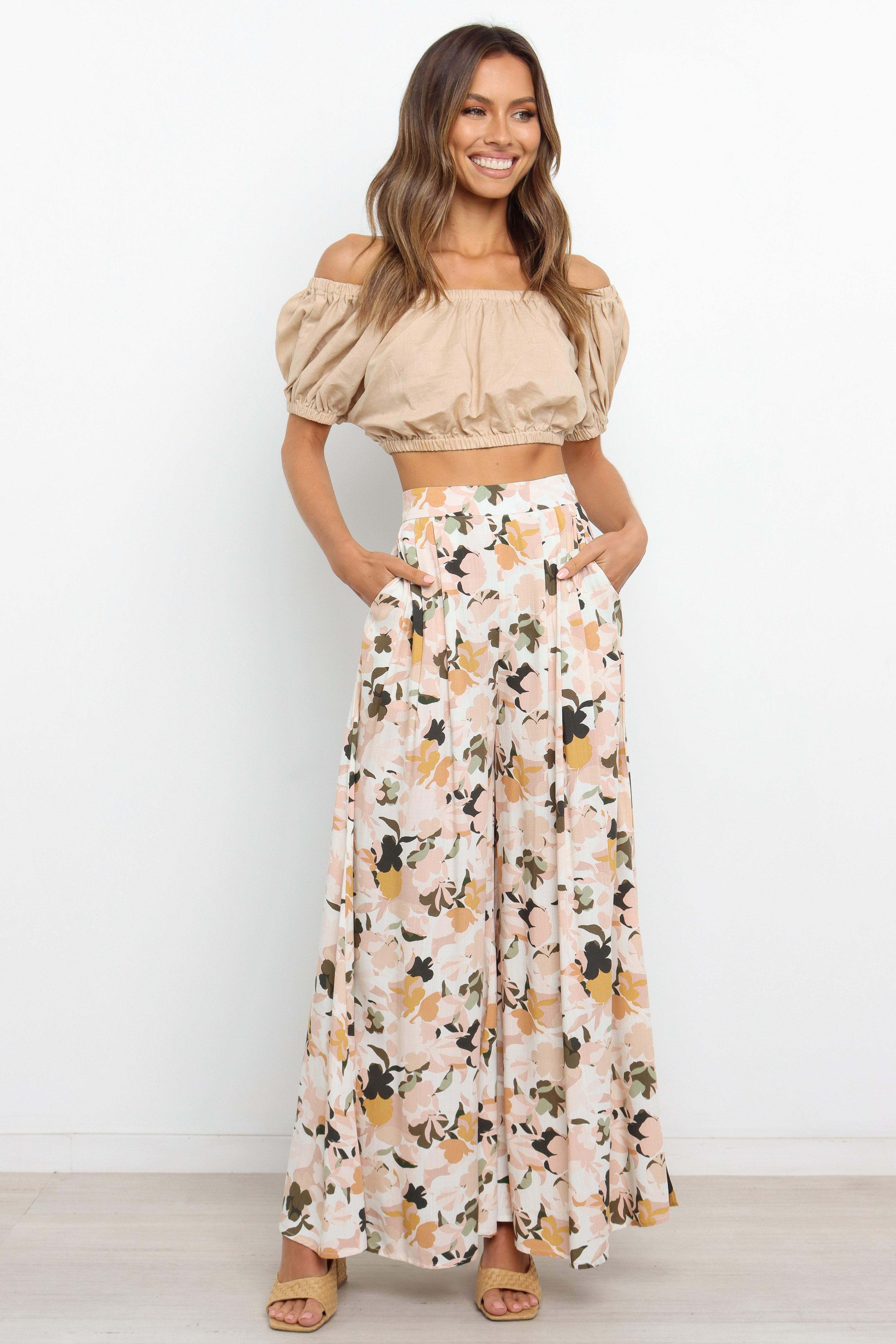 Lessie Pants - Blush-Aur Fashion