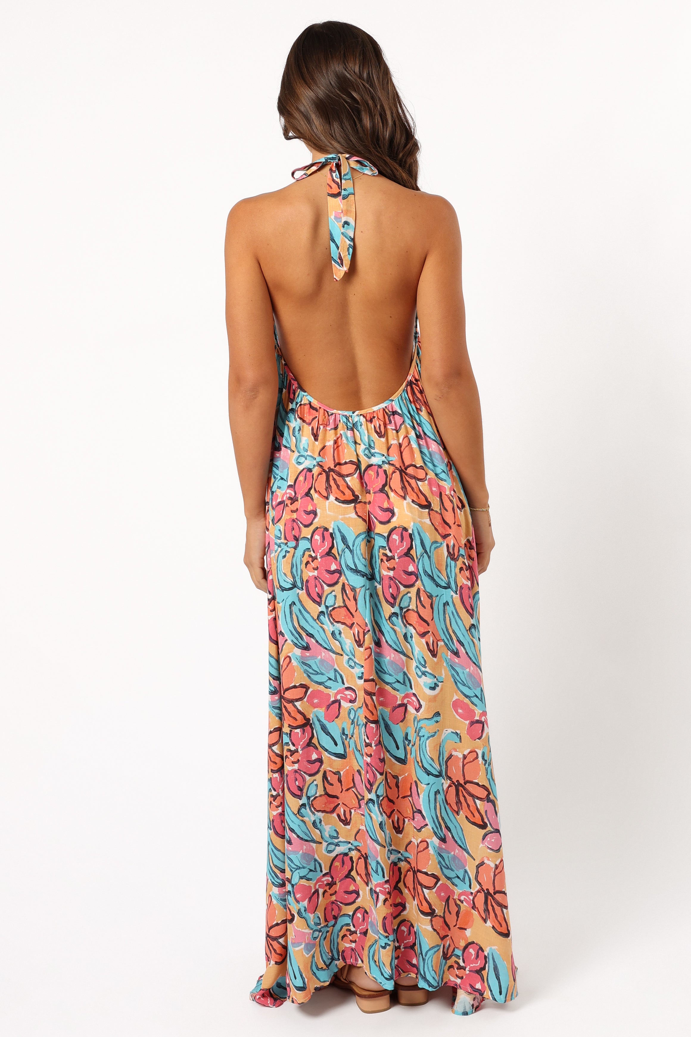 Avery Maxi Dress - Multi Floral-Aur Fashion