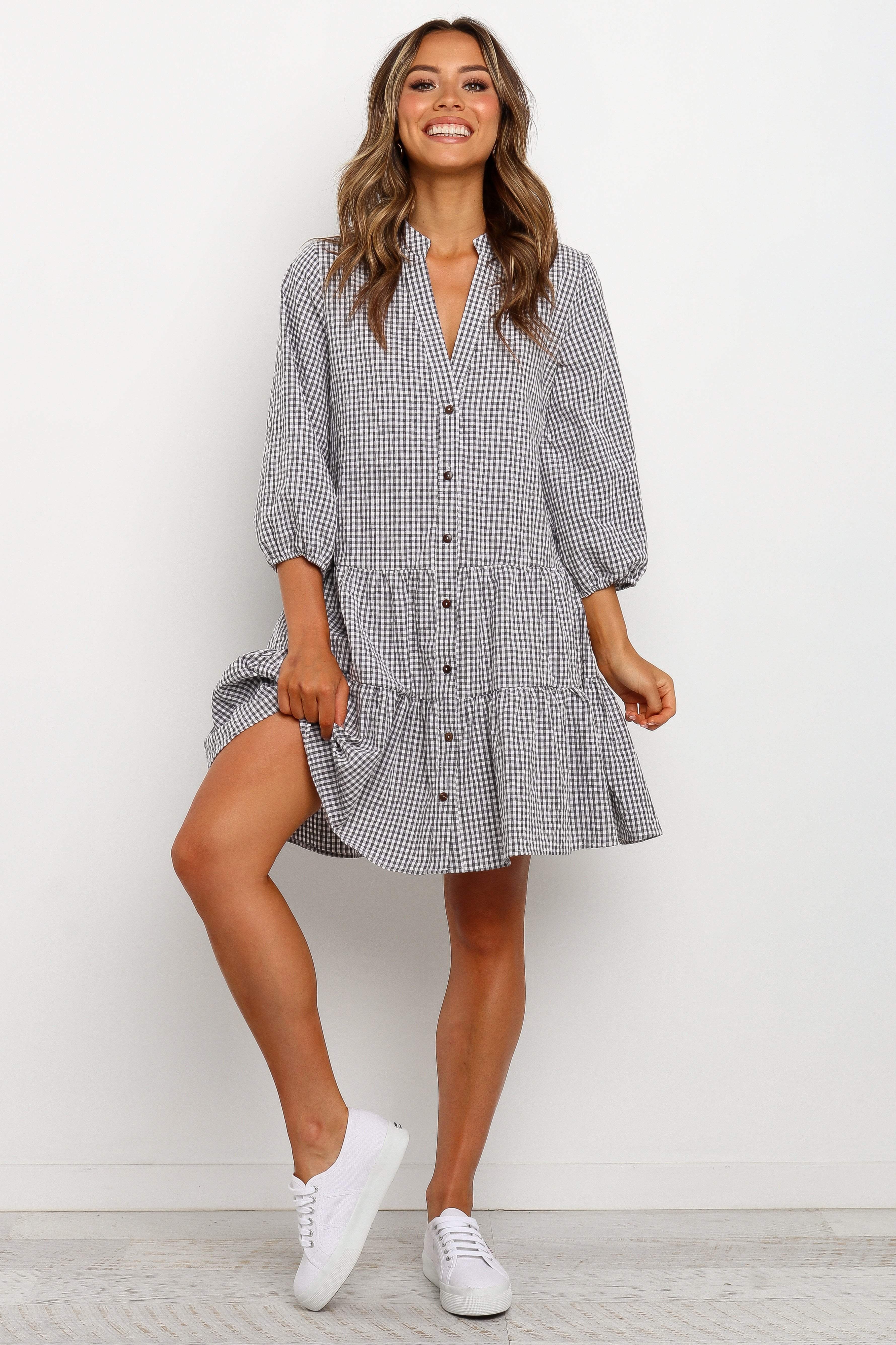 Daria Dress - Black-Aur Fashion