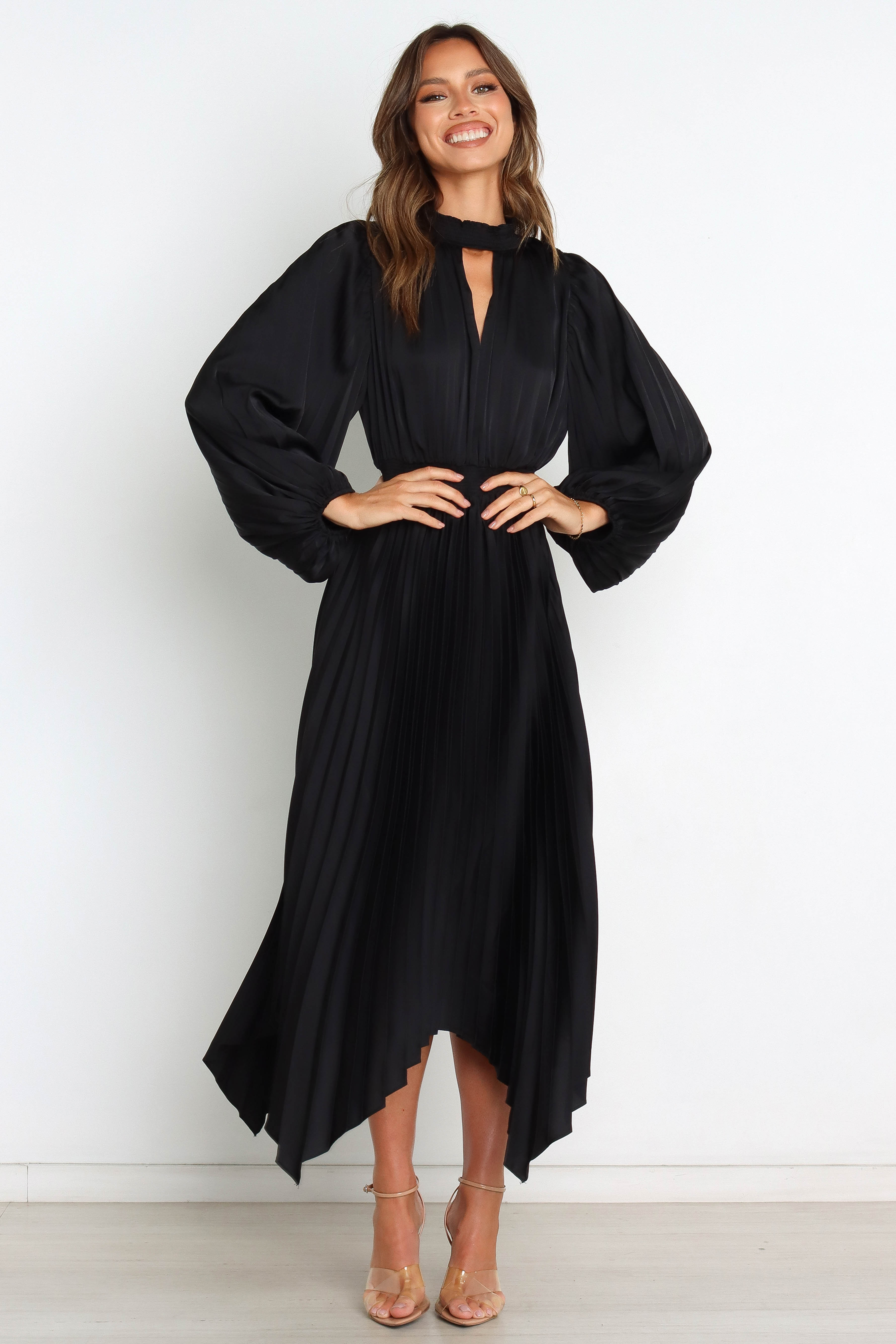 Eloise Dress - Black-Aur Fashion