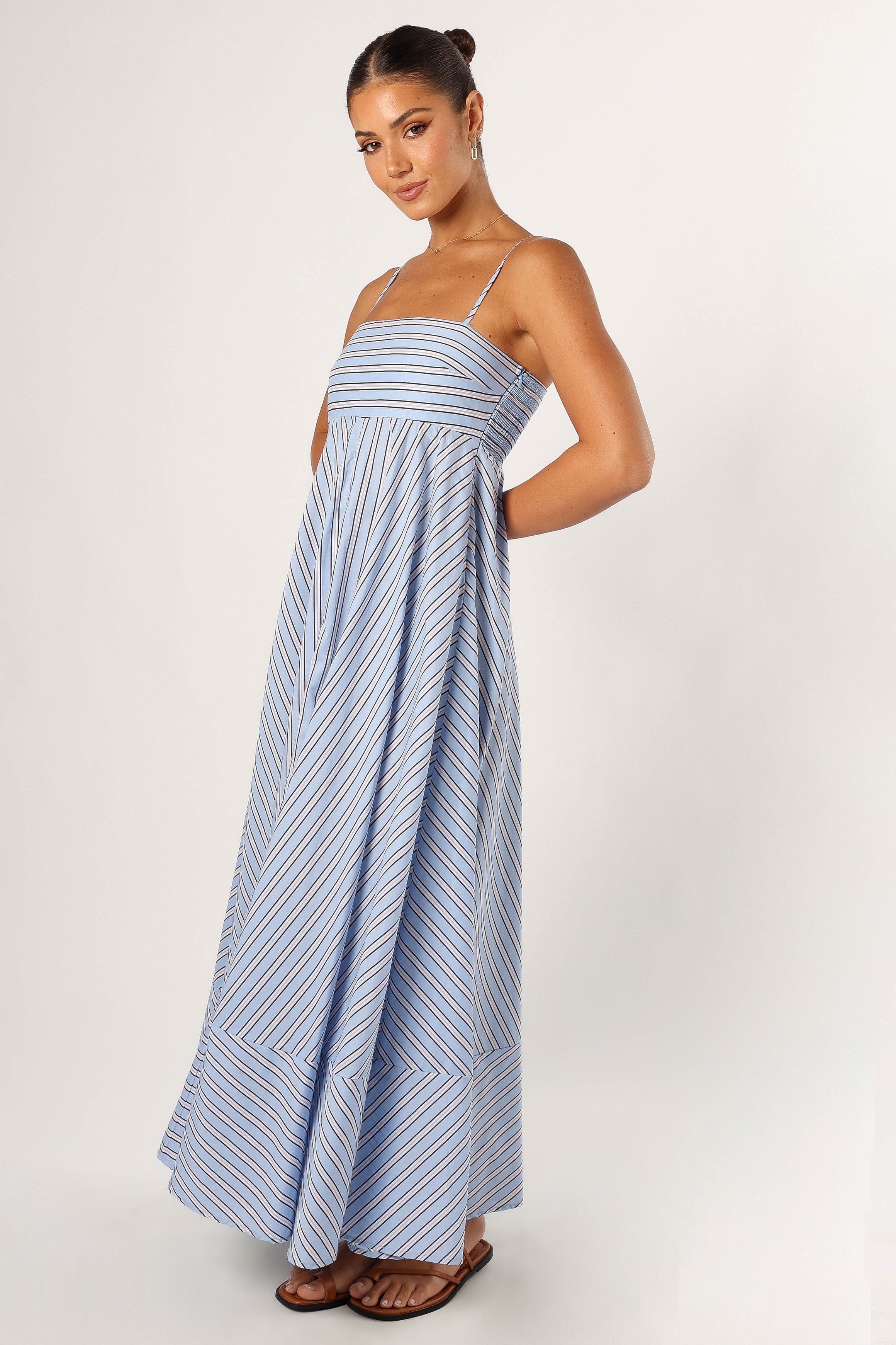 Iggy Maxi Dress - Blue-Aur Fashion