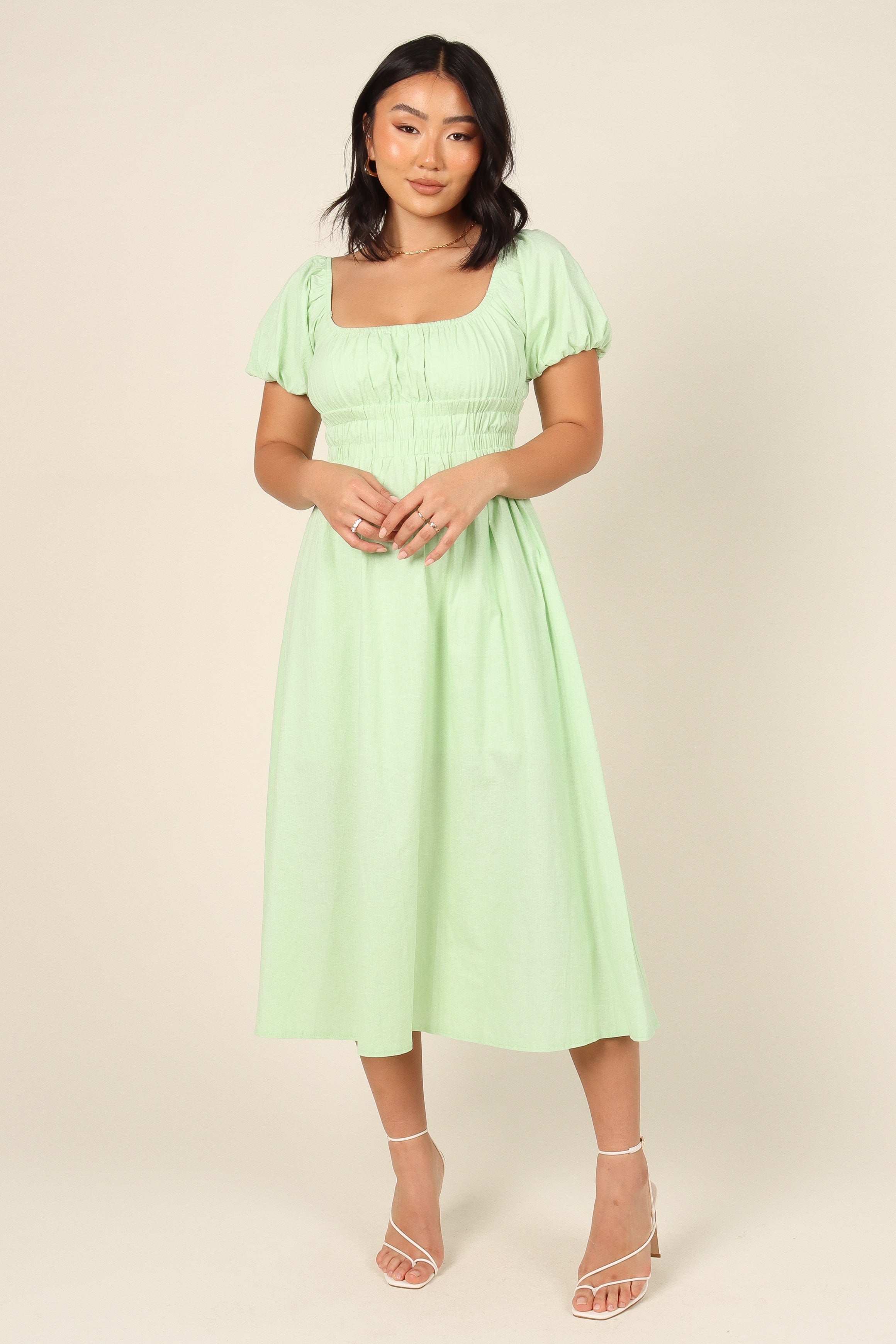 Karia Dress - Mint-Aur Fashion