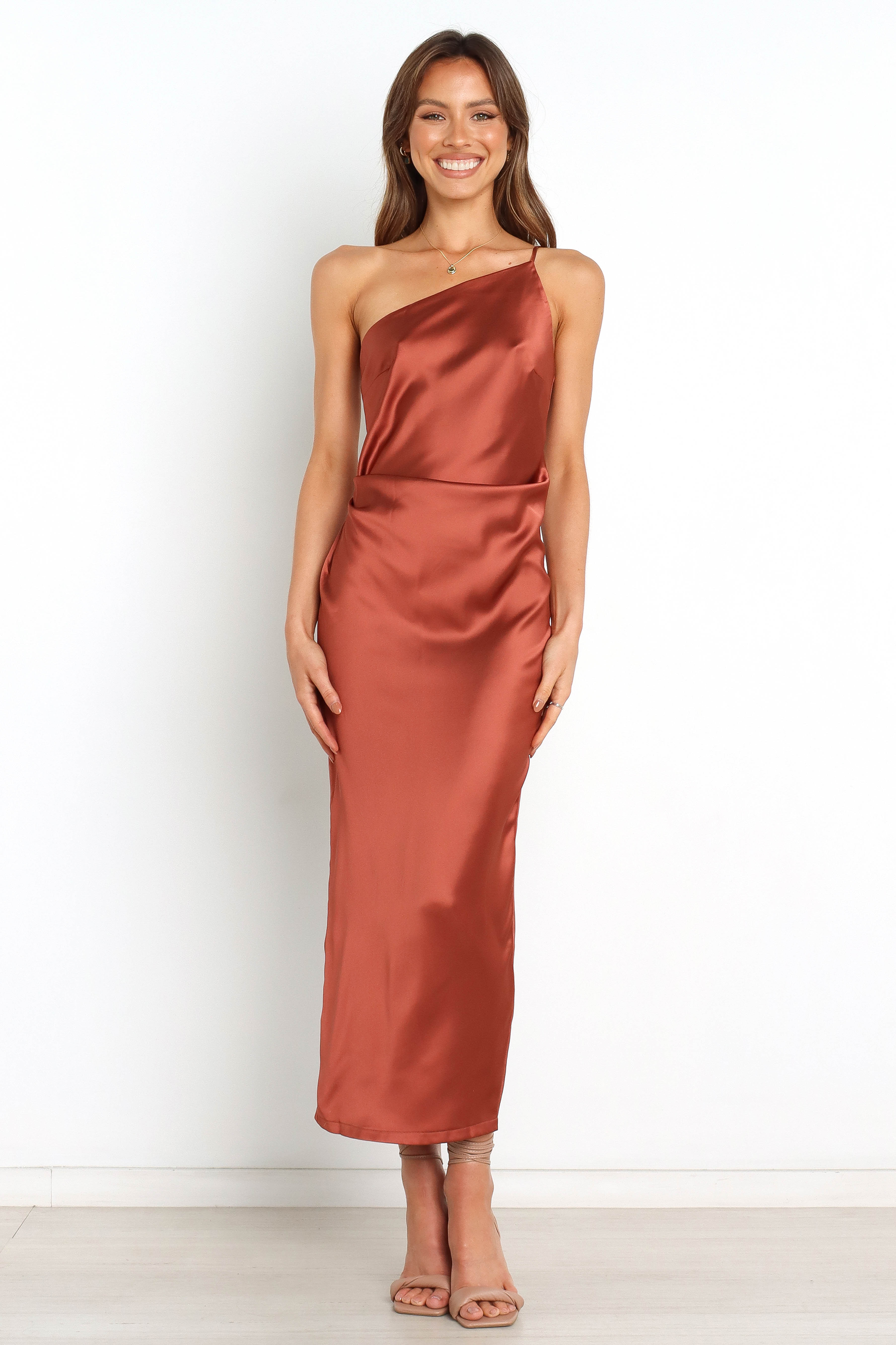 Luella Dress - Rust-Aur Fashion