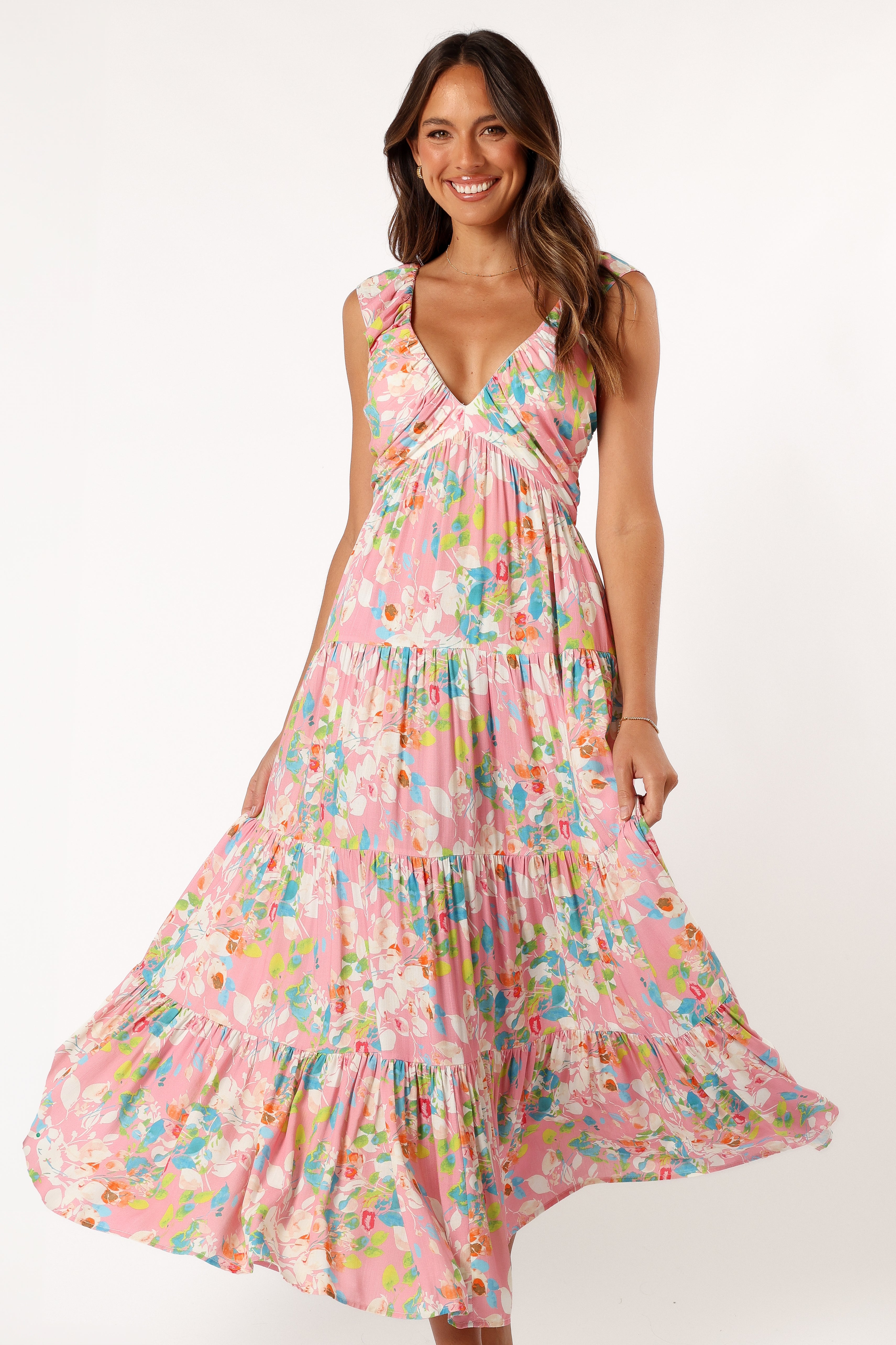 Mandie Maxi Dress - Multi-Aur Fashion